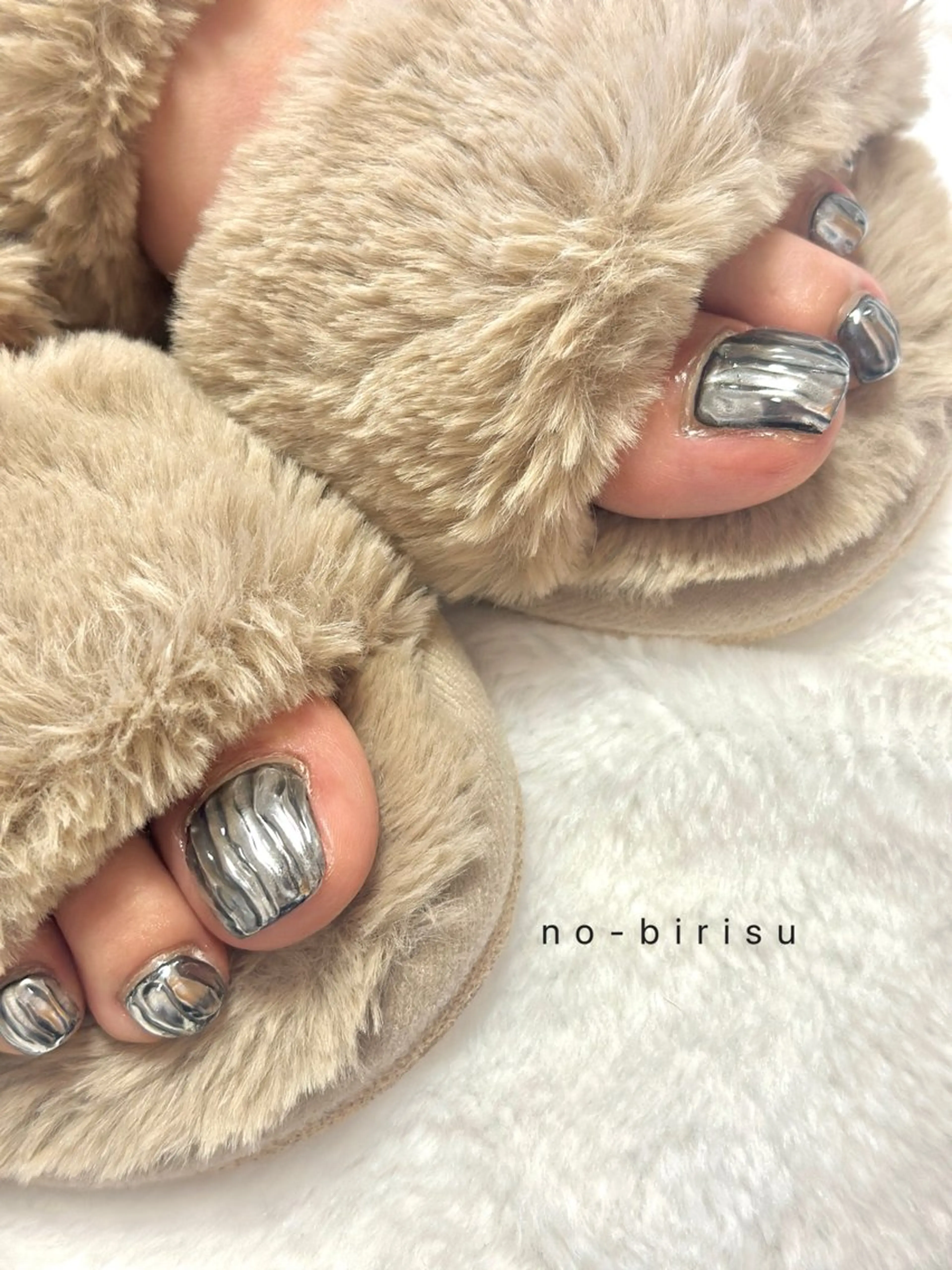 ネイル フットネイル no-birisu nailのネイルデザイン