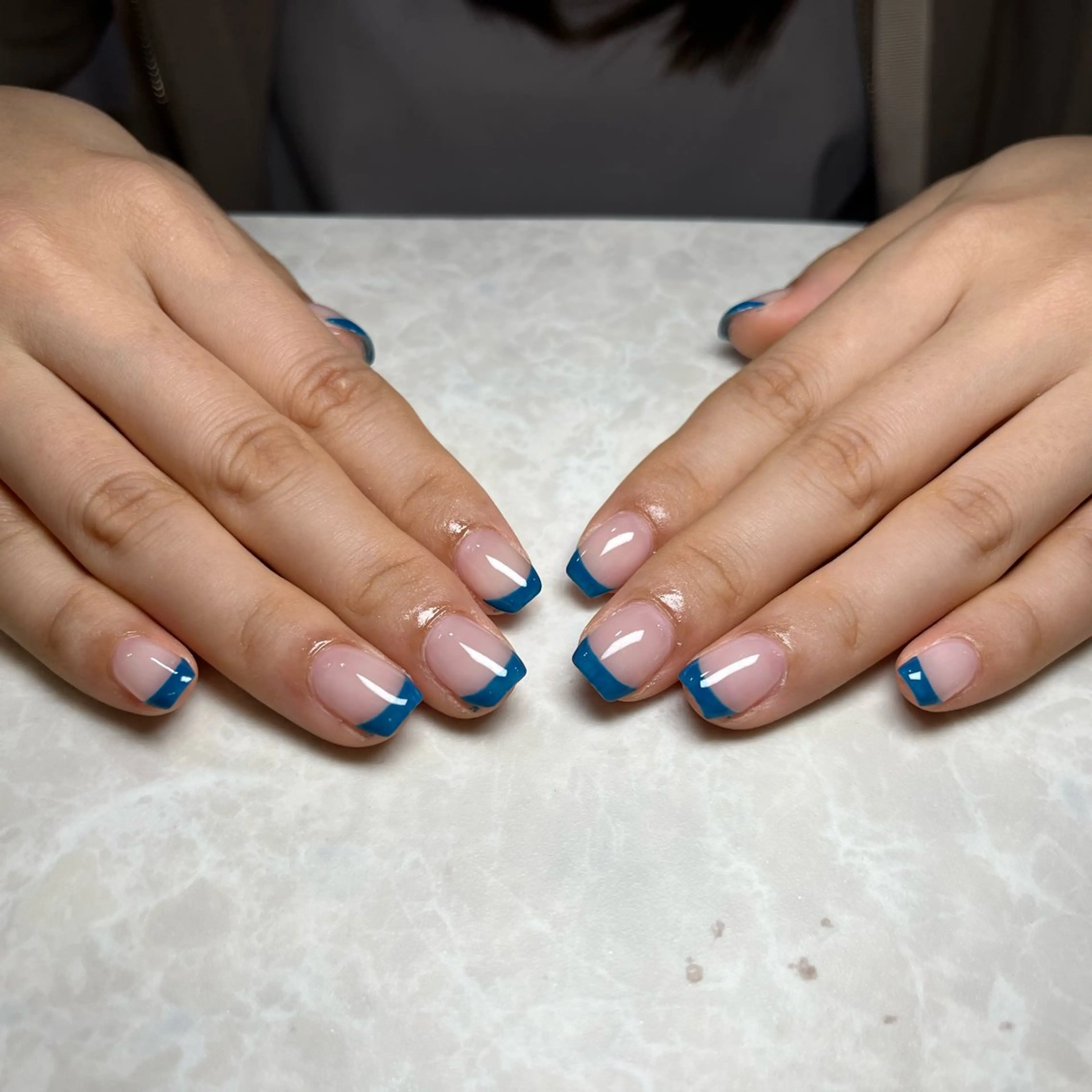 ネイル フレンチネイル 🌻Sunrich Fuka🌻のネイルデザイン