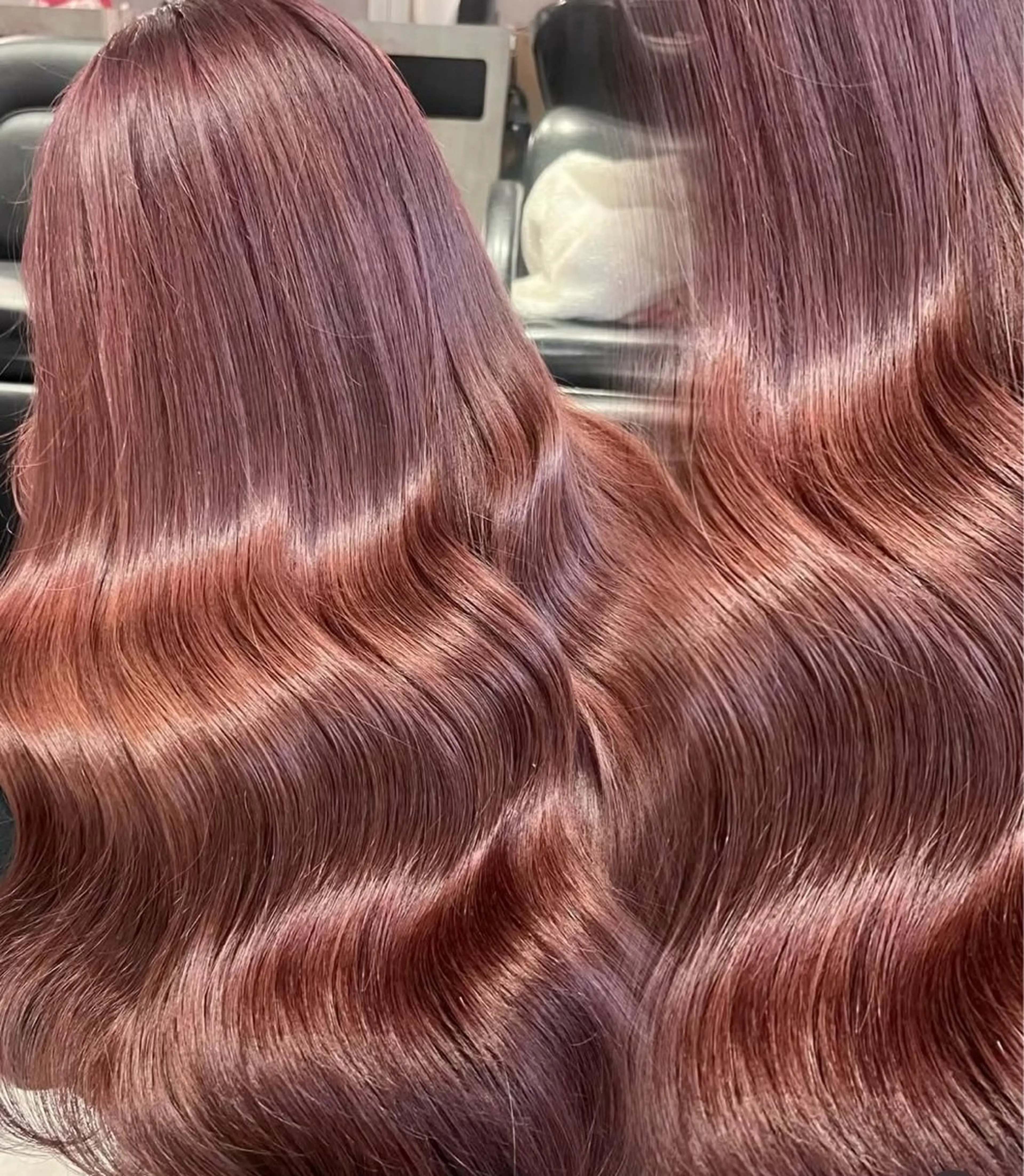 ロング カラー ヘアカラー トリートメント 🫧Ess 🎀chihinaのヘアスタイル