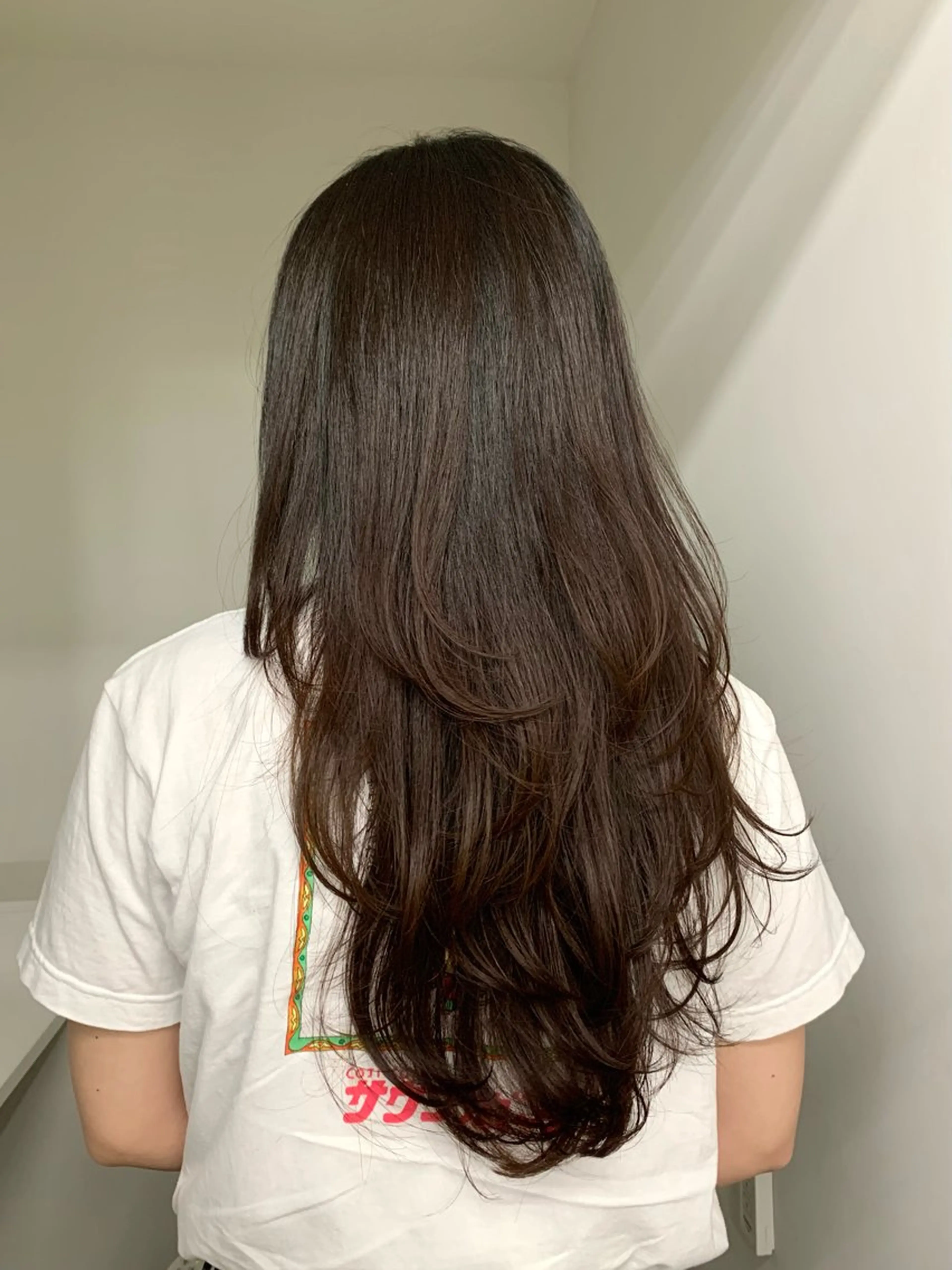 ロング レイヤーカット カット ヘッドスパ 本格ヘッドスパ🌿 ×ヘア 佐藤のヘアスタイル