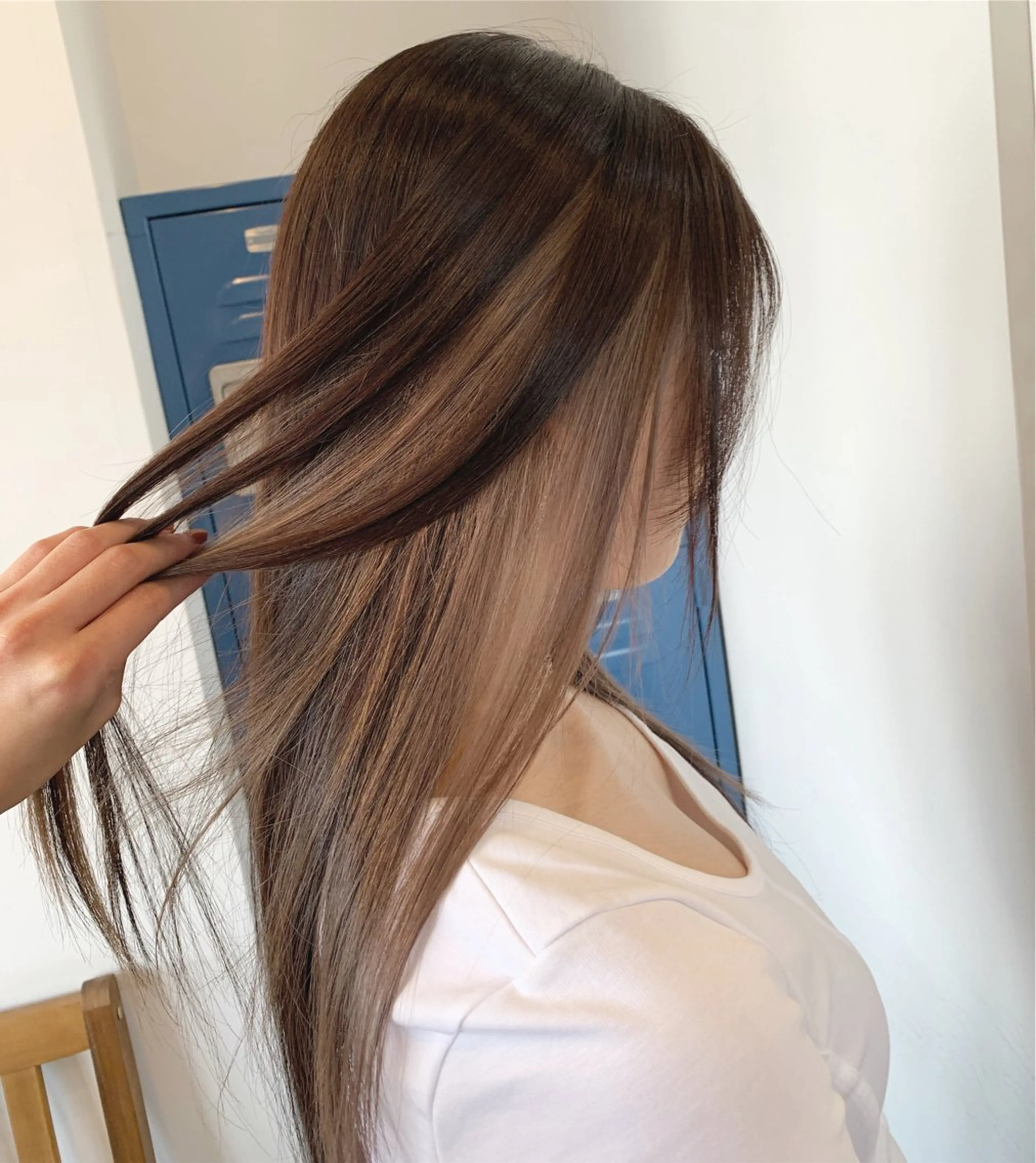 ロング 渡邉 真夕のヘアスタイル