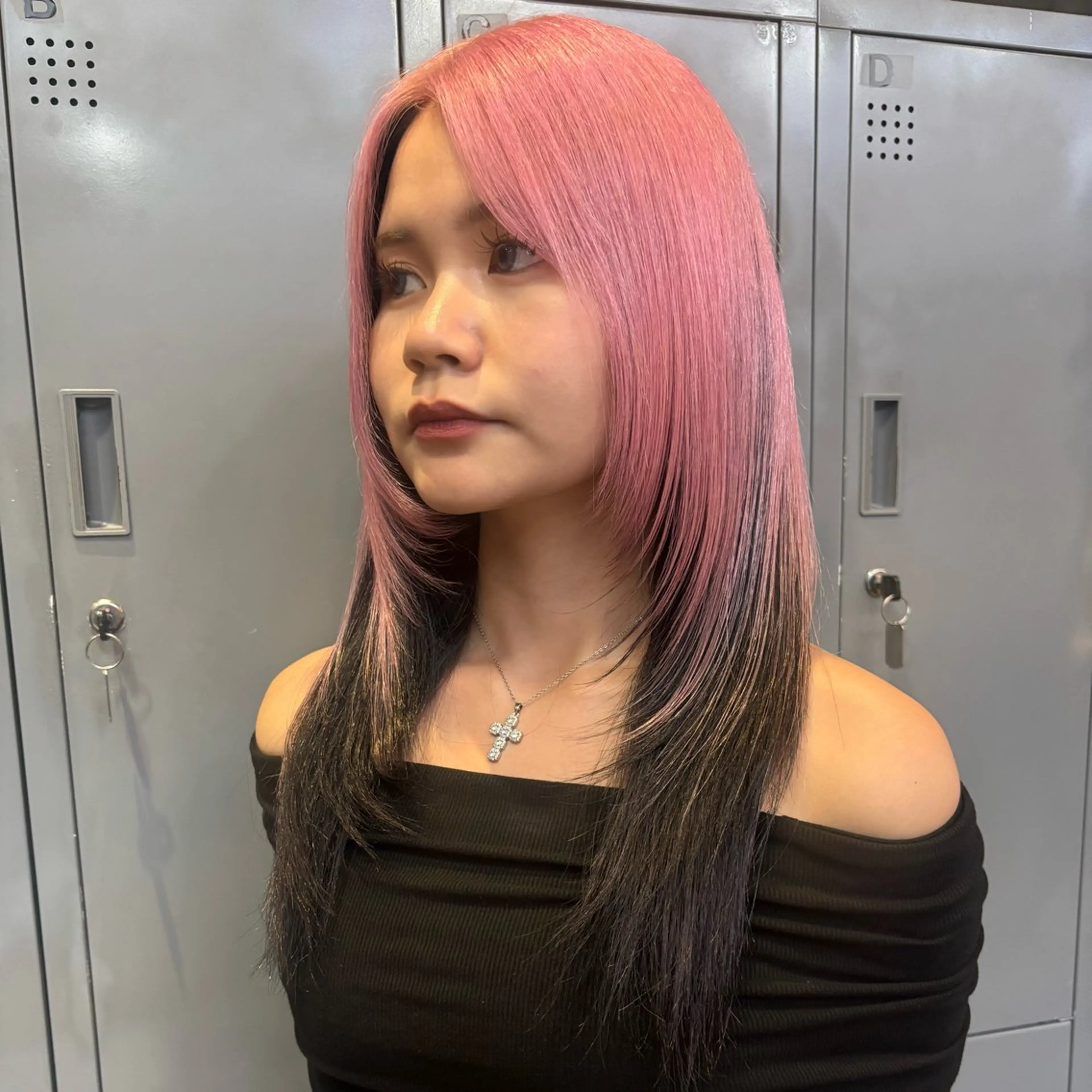 ロング ヘアカラー トリートメント 🍎似合わせハイトー ン🍎ののかのヘアスタイル