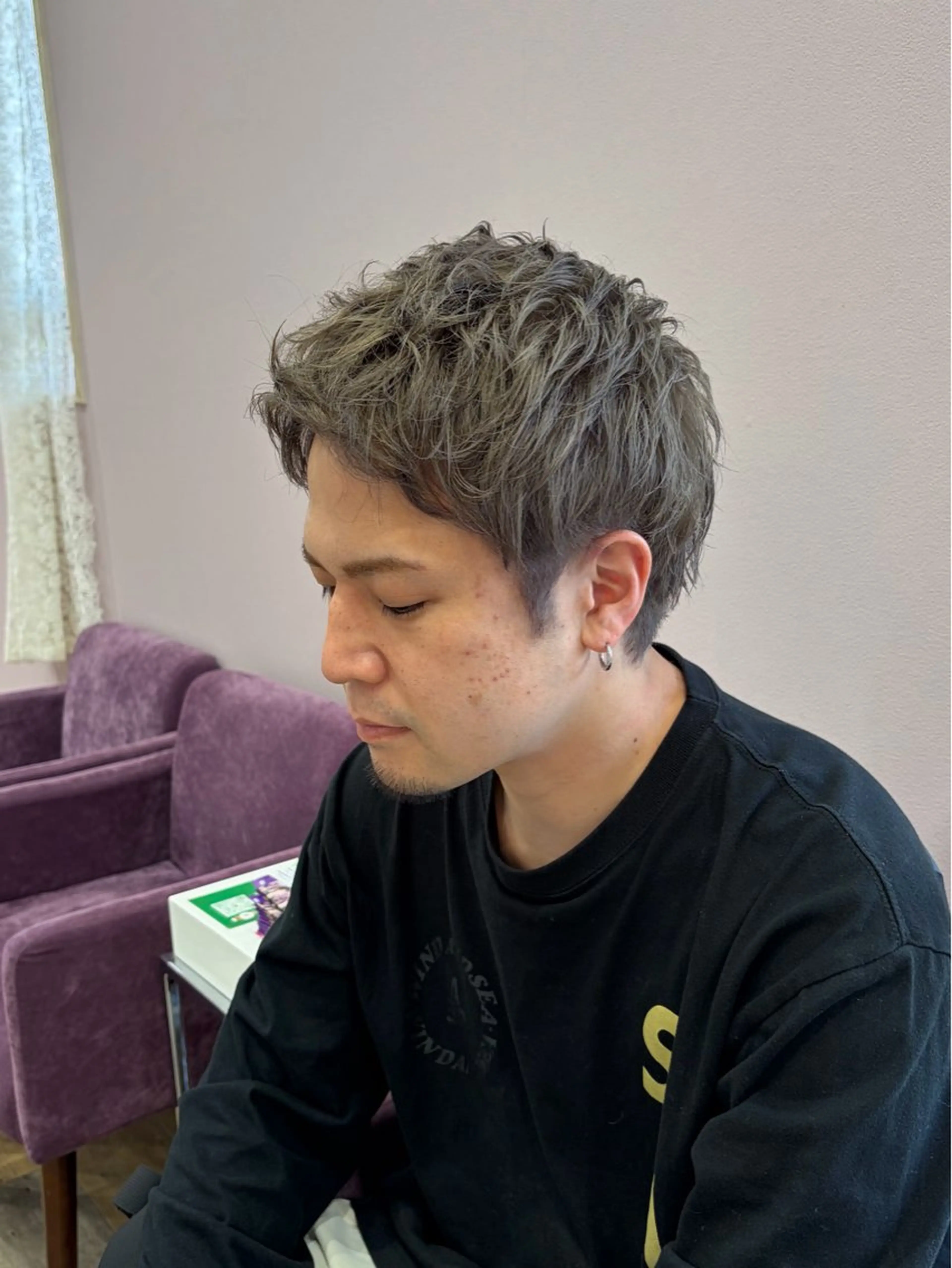 メンズ 奈那美🌸 韓国ヘア🌸透明感のヘアスタイル