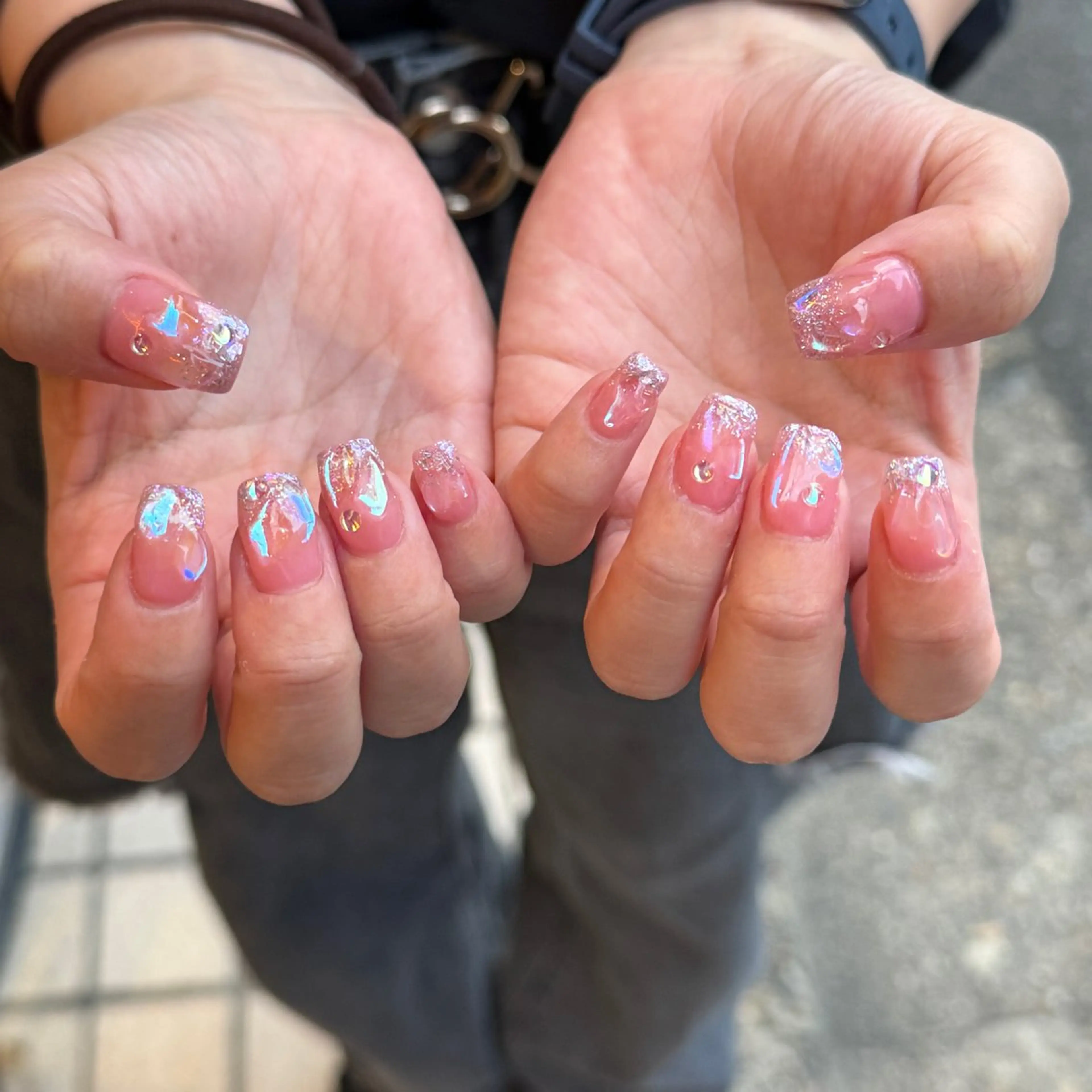 ネイル ワンホンネイル ハンドネイル 𝐫𝐚𝐢 𝐧𝐚𝐢𝐥の眉毛・アイブロウイメージ