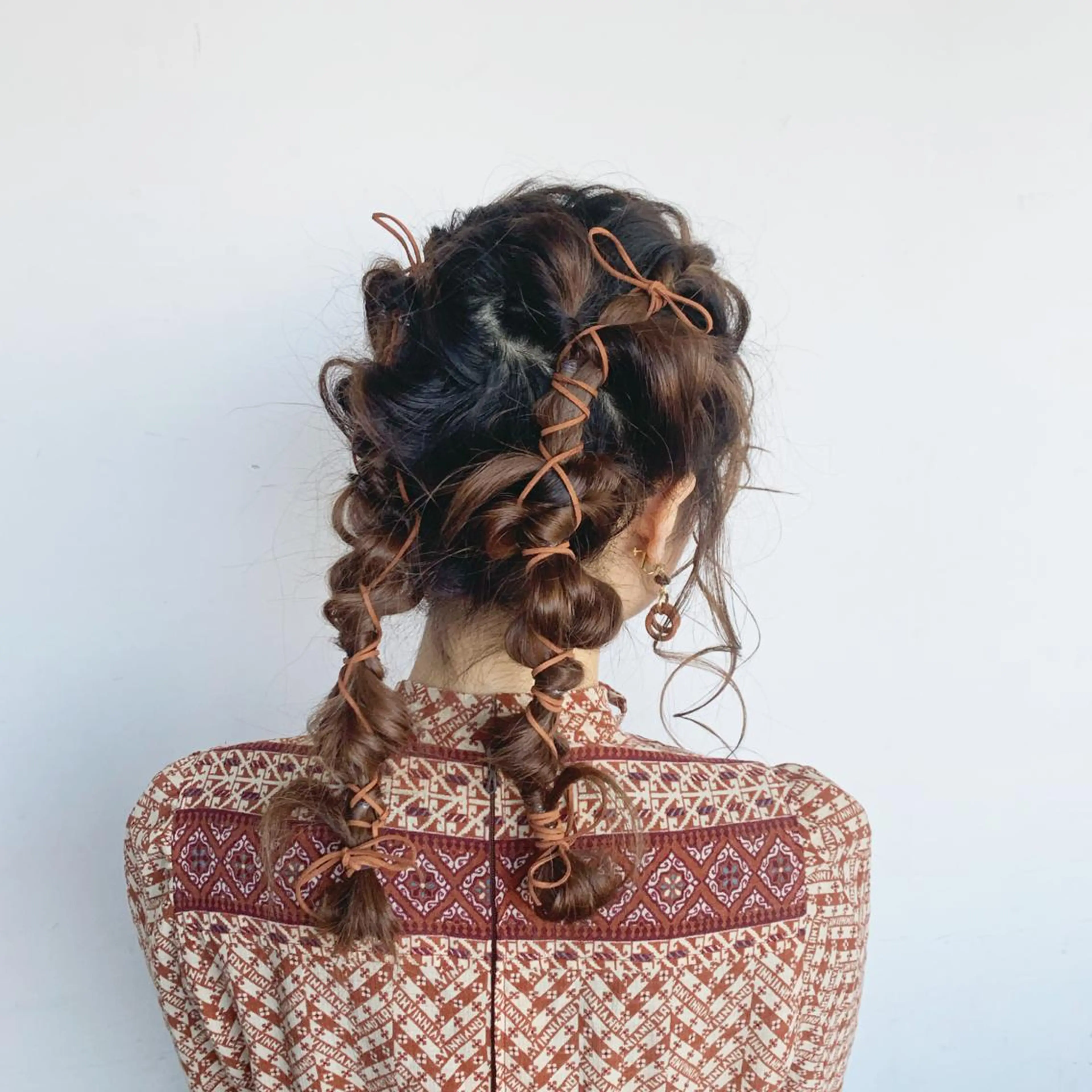 セミロング ヘアアレンジ 古沢 みづきのヘアスタイル