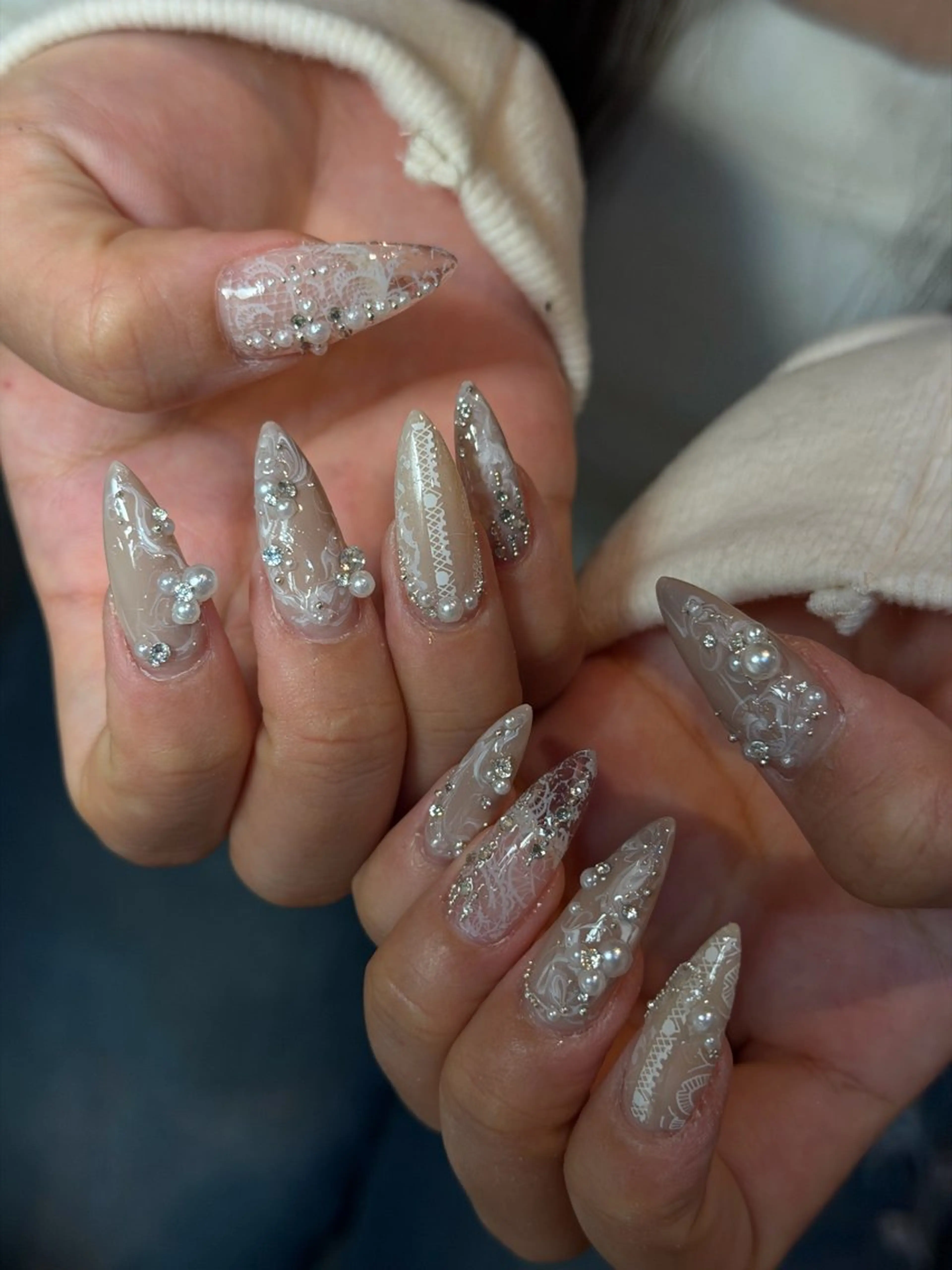 ネイル 韓国ネイル シンプルネイル ワンホンネイル ハンドネイル CoMo Nailのネイルデザイン
