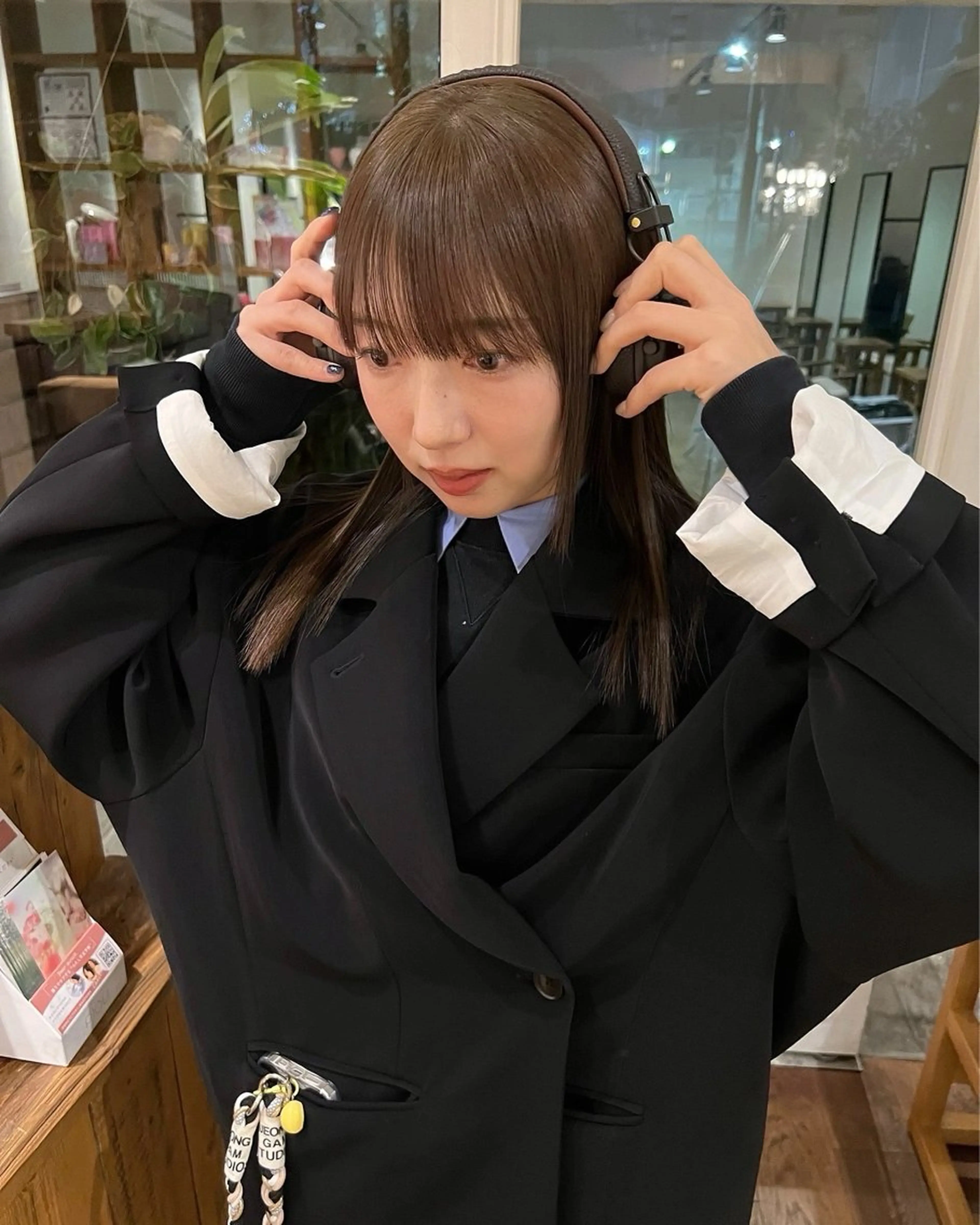 セミロング カラー KNACK/天王寺 美容室/レイヤーのヘアスタイル