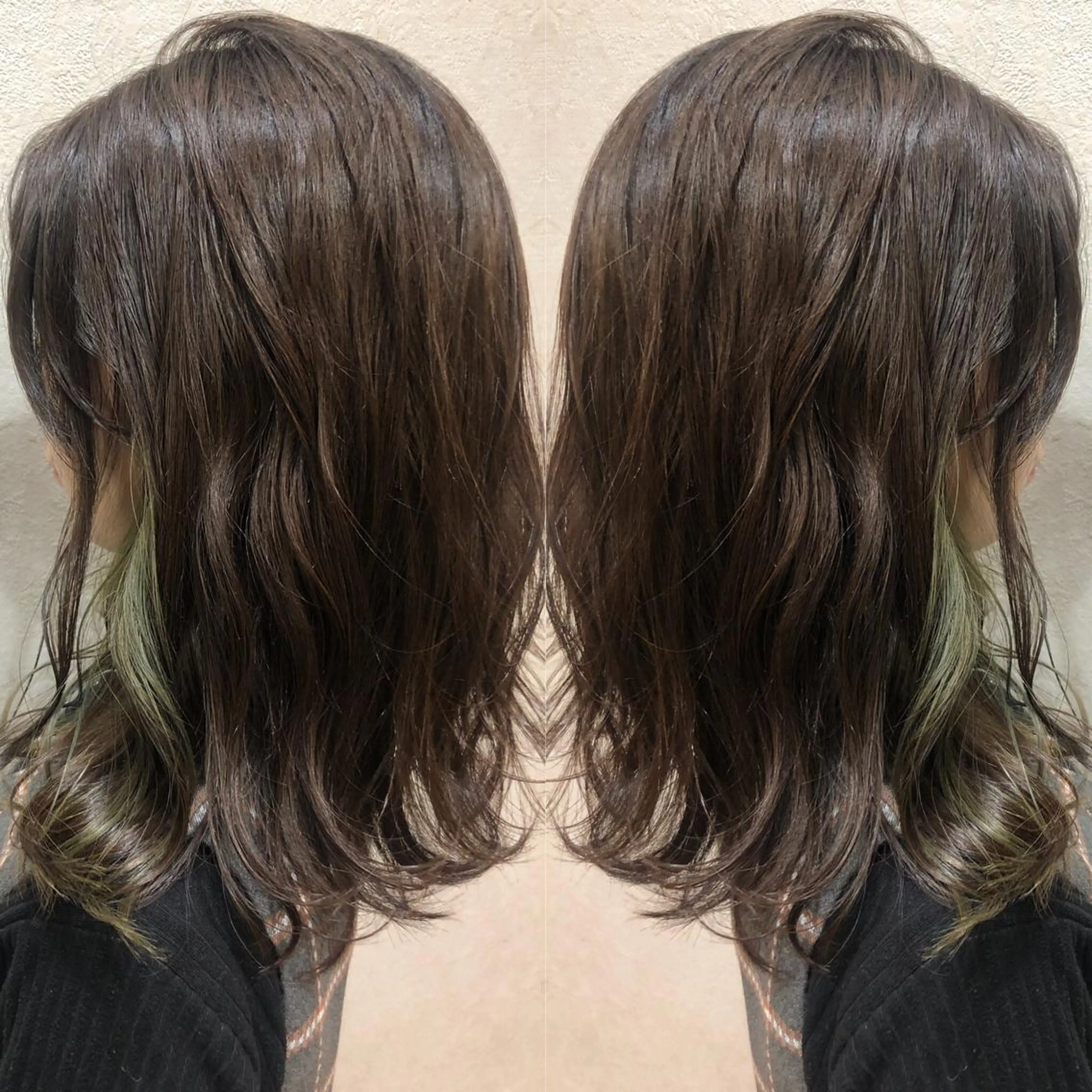 ミディアム カラー カット ヘアカラー ♡美髪•艶髪♡砂川 なつきのヘアスタイル