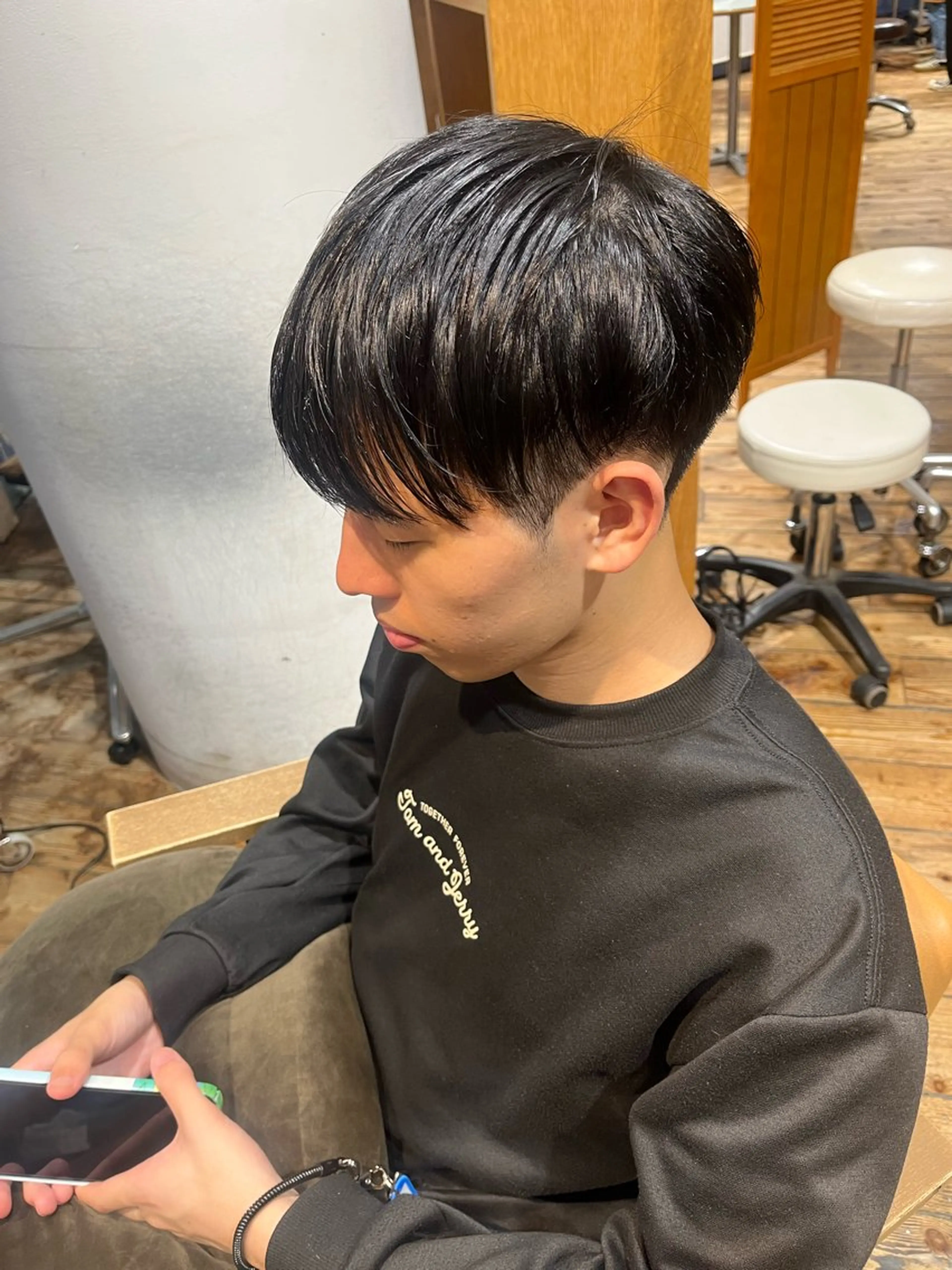 ショート カラー メンズ 🫧タカムラ ユカ/ 金沢文庫🫧のヘアスタイル