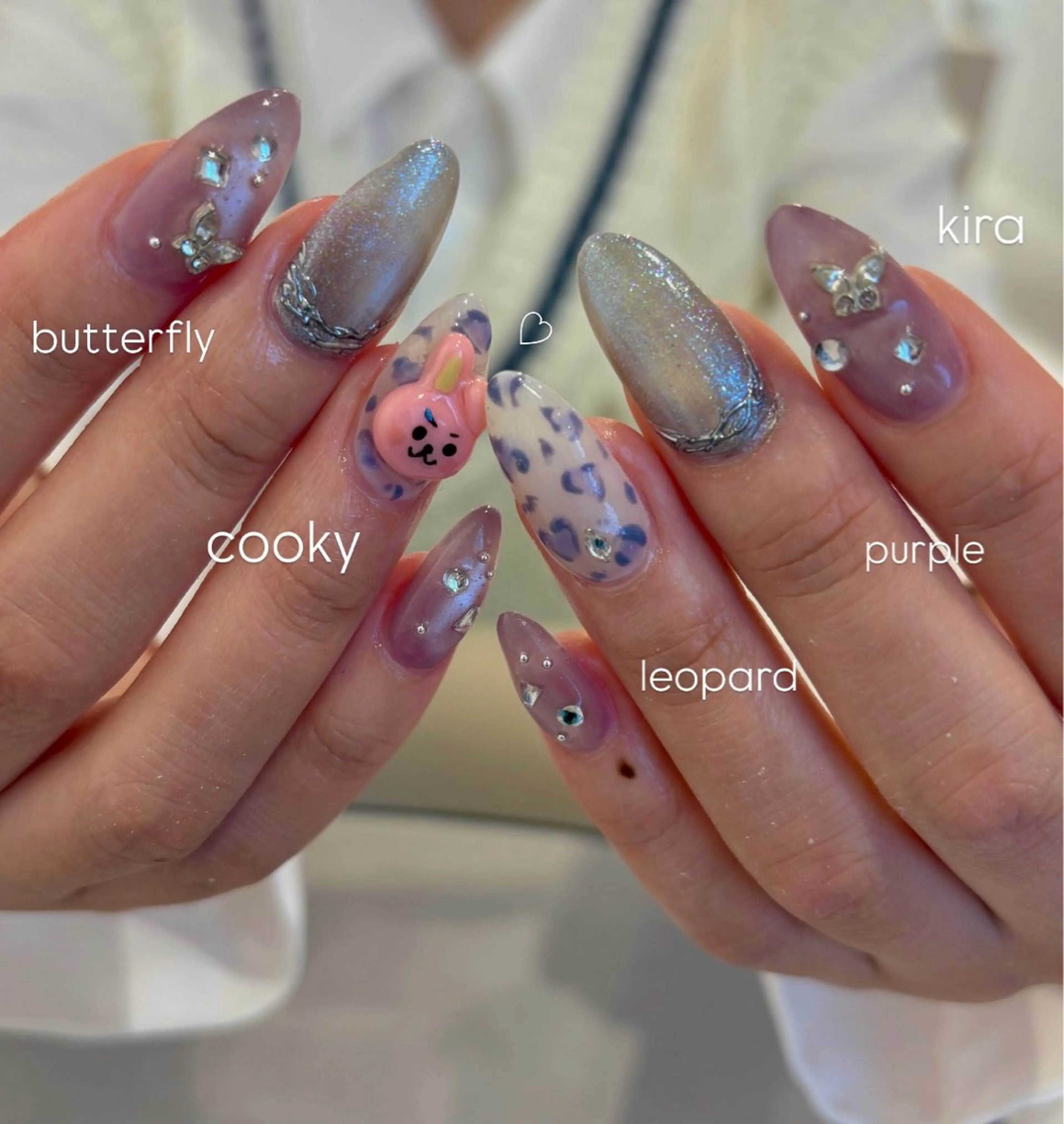 ネイル アートネイル ハンドネイル enurk店 🍋 M I K U  *のその他イメージ