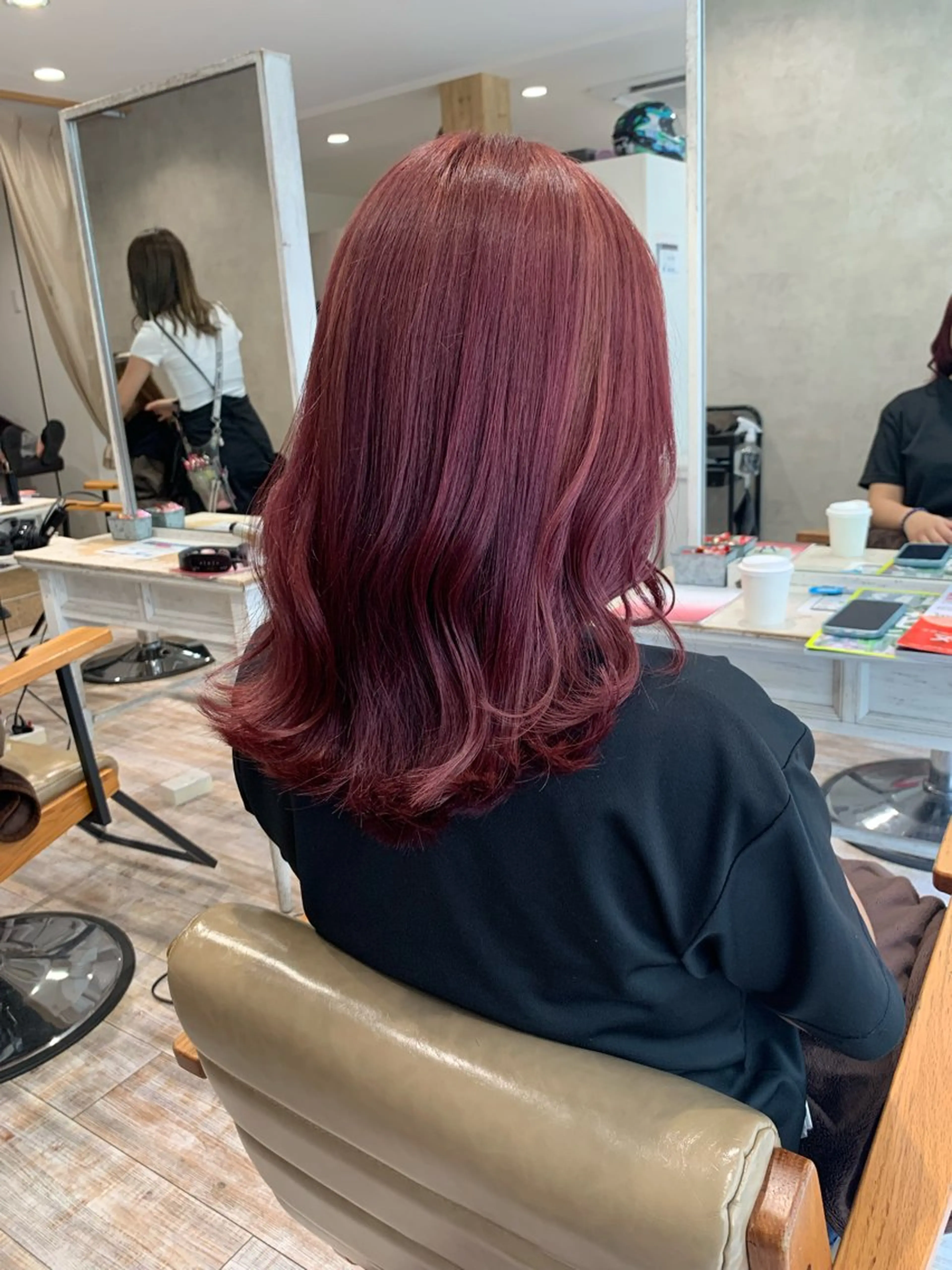 ミディアム カラー オーナースタイリスト 宗正淳志のヘアスタイル