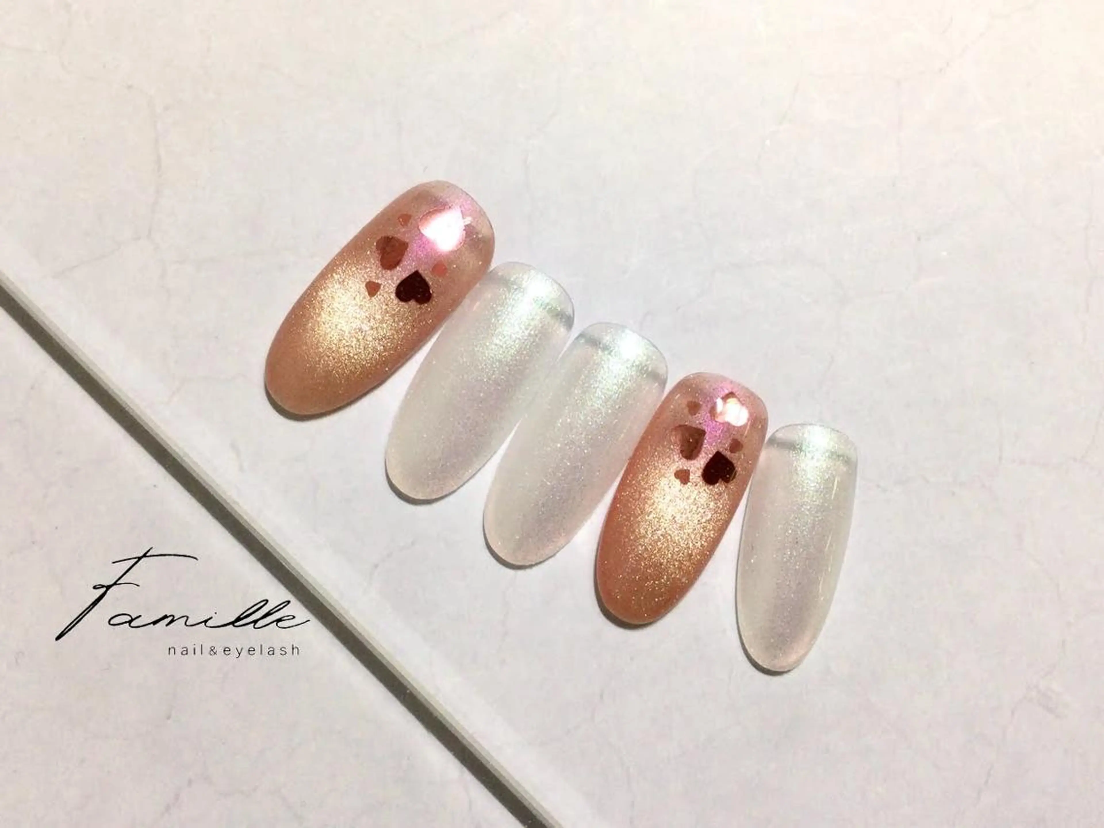 定額Bコース💅デザインサンプルの中から選べます✨配置変更・色変え可能☝️の写真