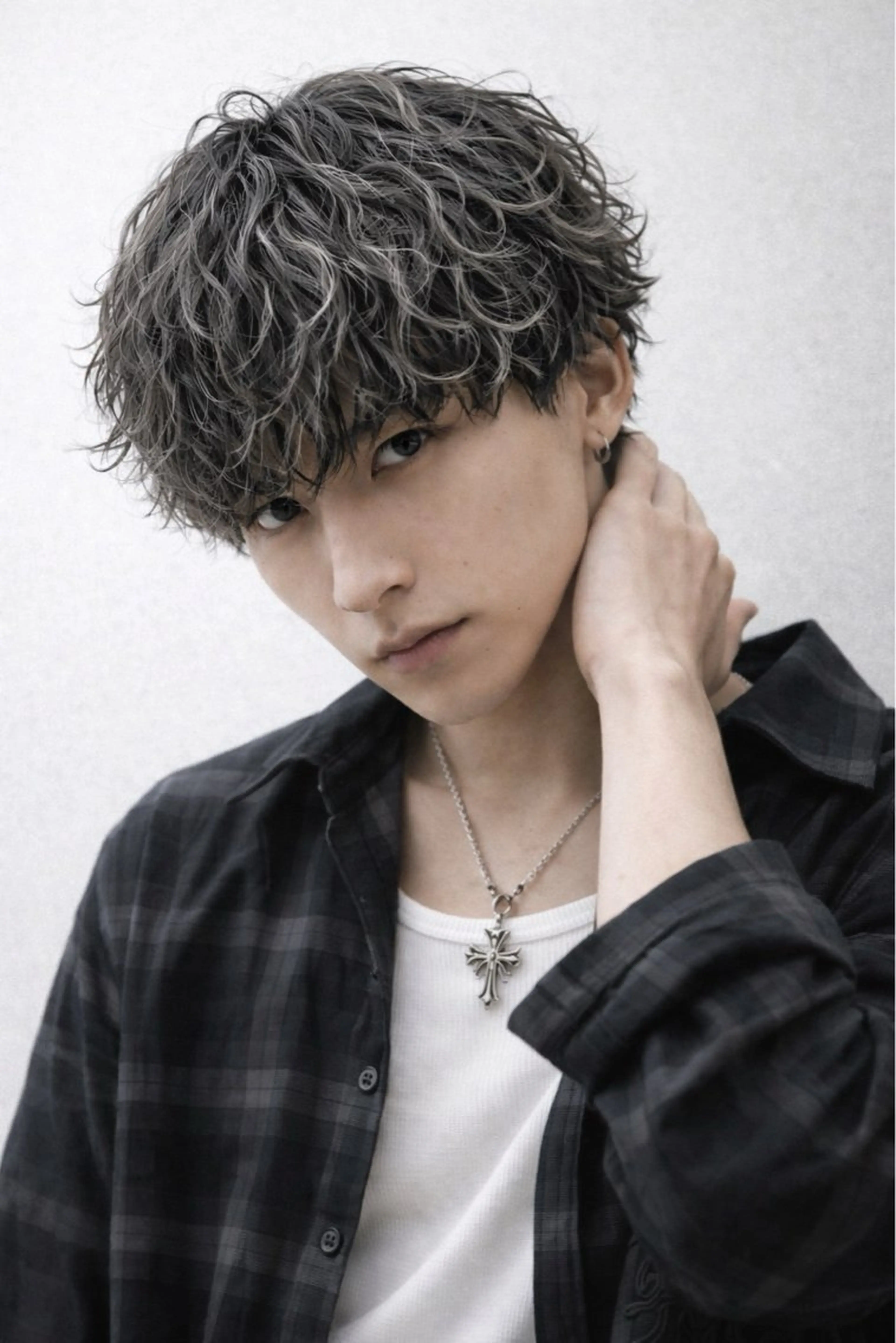 ショート カラー パーマ ヘアアレンジ メンズ カット ヘアカラー パーマ トリートメント メンズNo.1美容師 Coshoのヘアスタイル