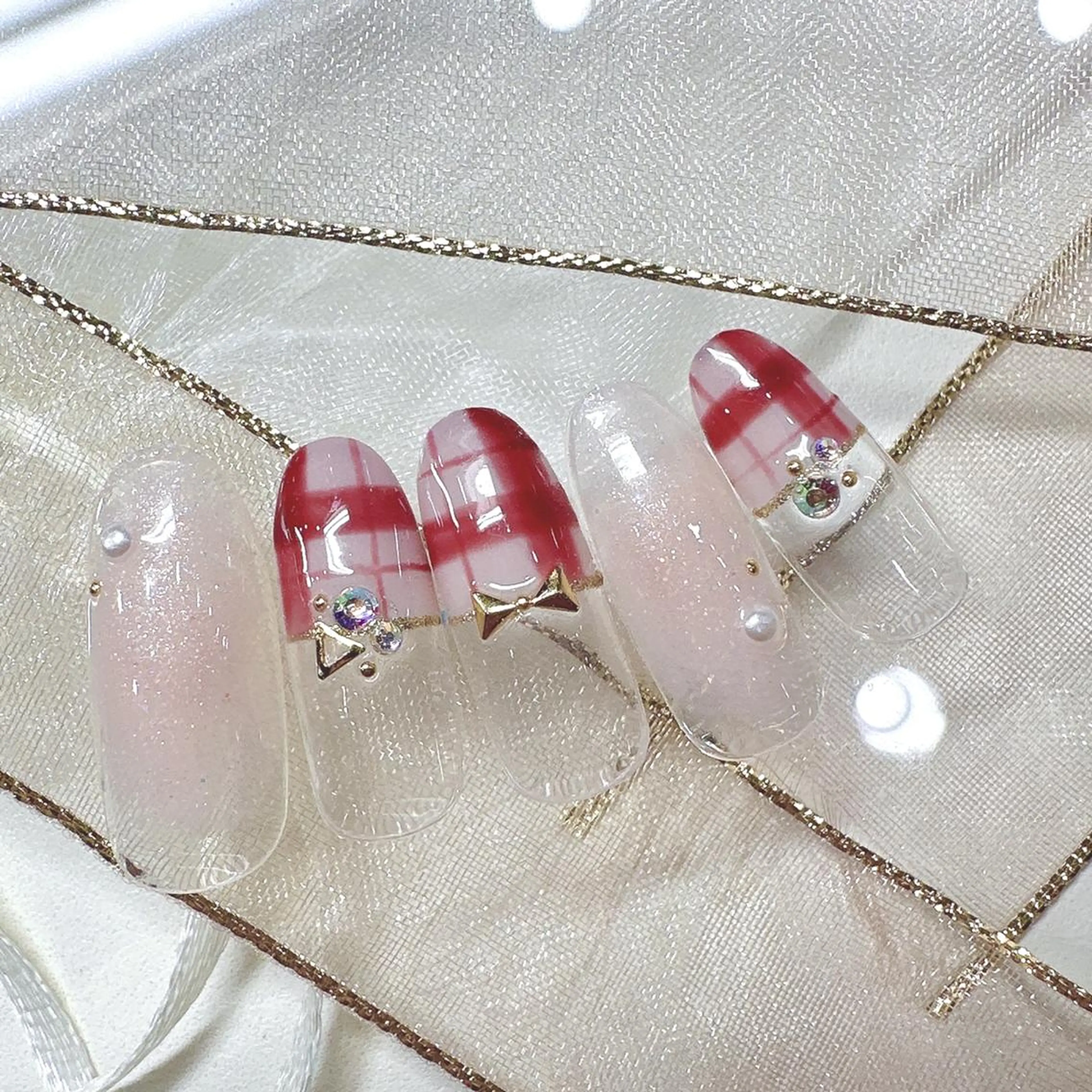 ネイル べっ甲ネイル チークネイル ラメ(グリッター) ラメグラデーション SEPTNAIL KOYAMAのネイルデザイン