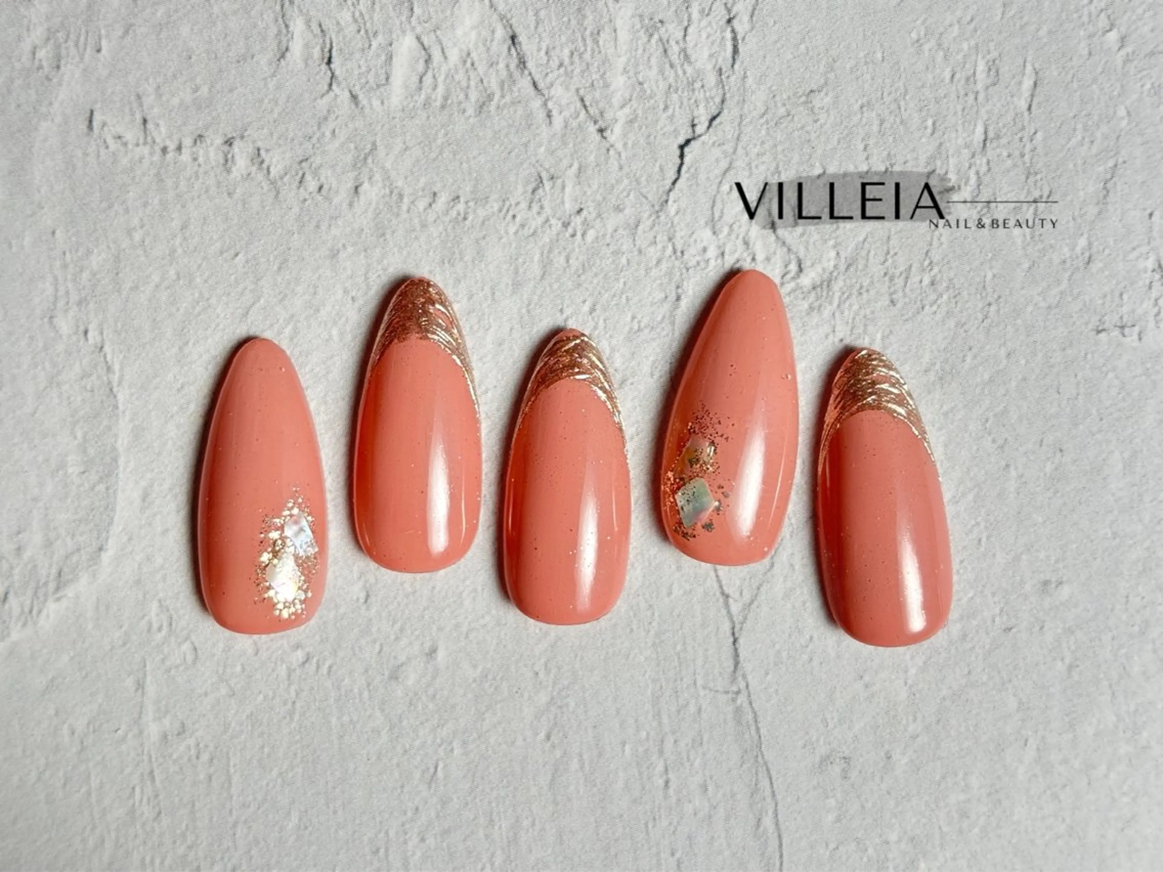 ネイル アートネイル シンプルネイル VILLEIA ヴィラレイアのネイルデザイン