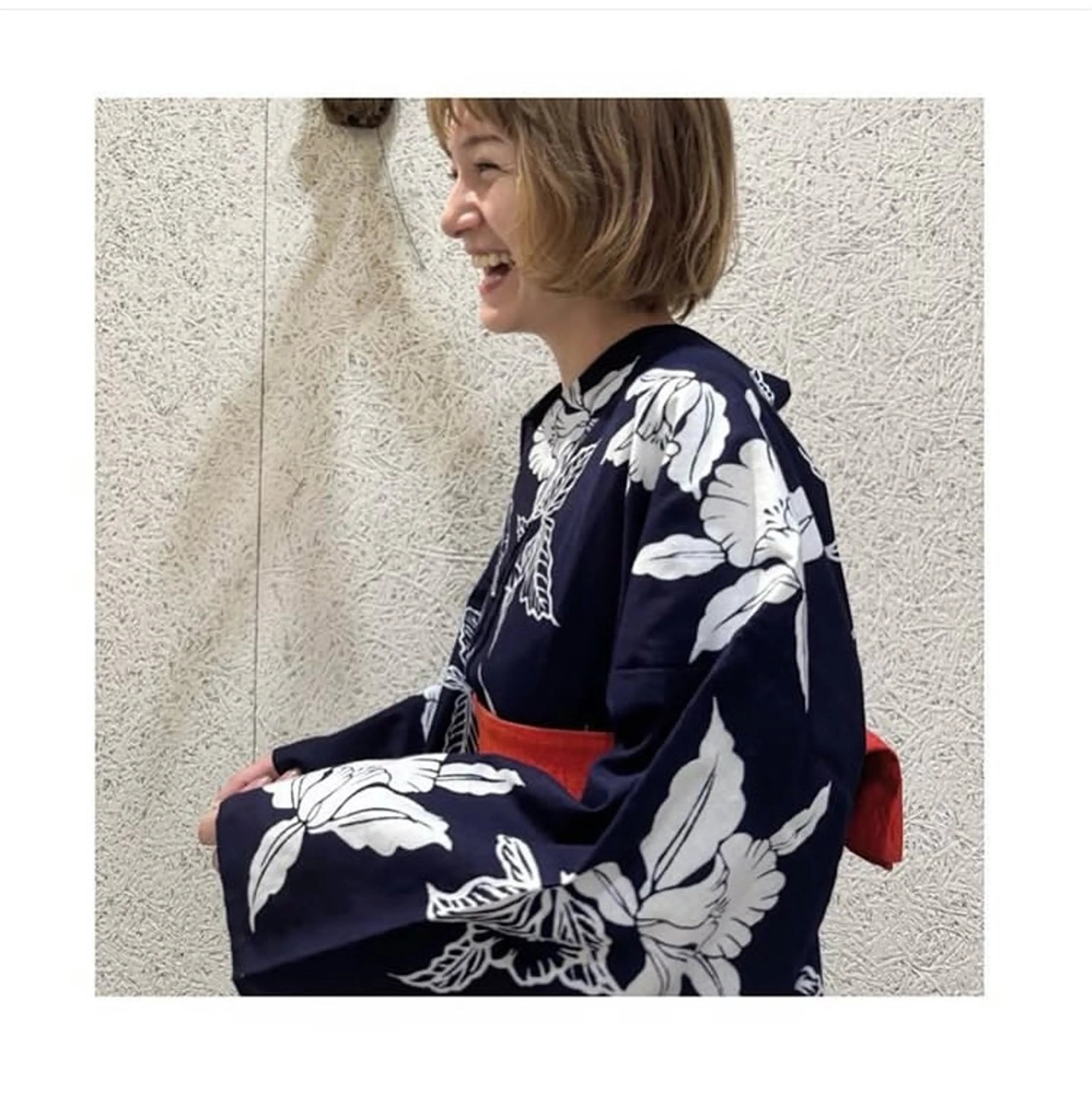 浴衣着付けの写真