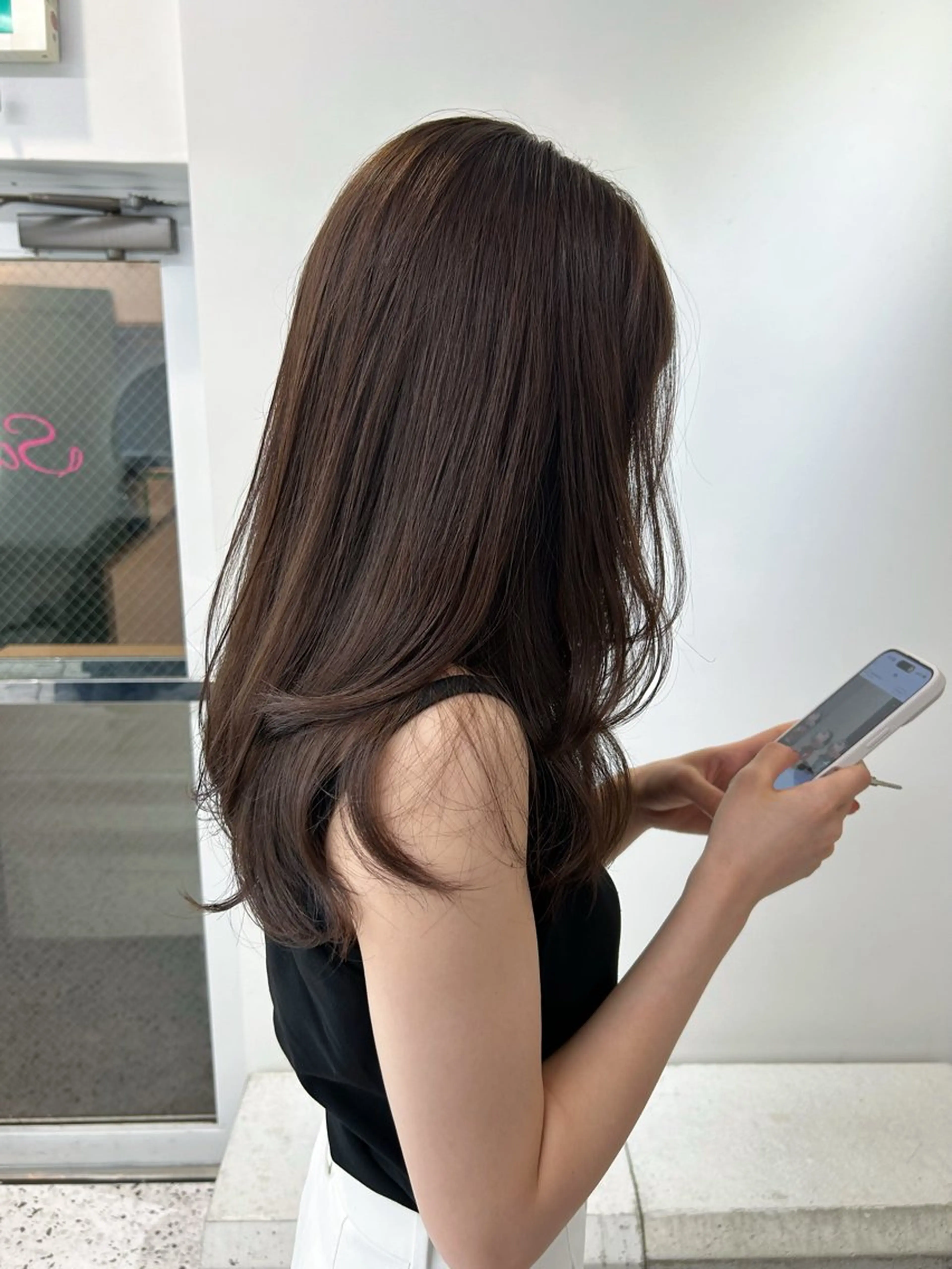 ロング ❄️暗髪/透明感❄️ /reyのヘアスタイル