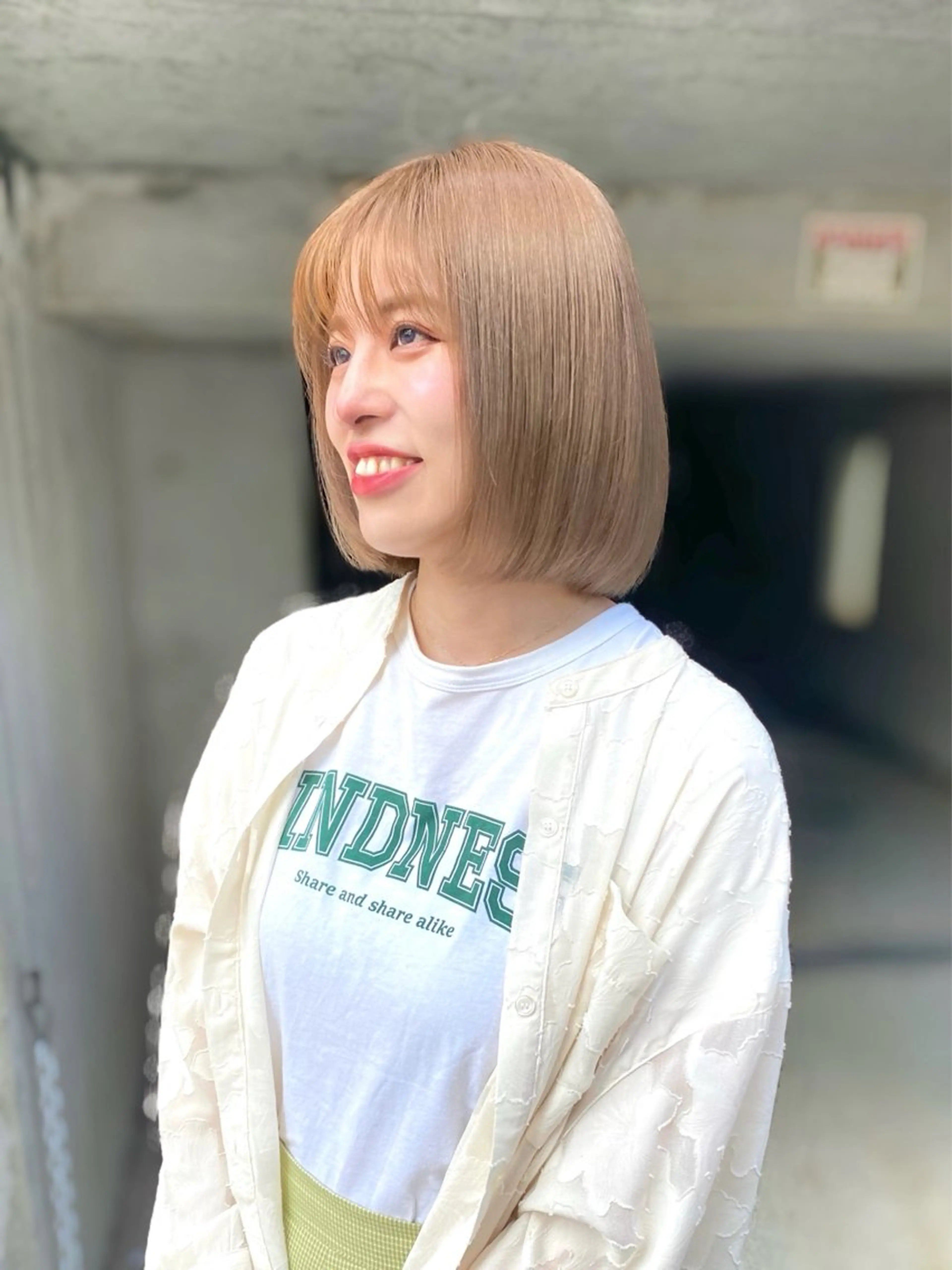 ショート カラー ヘアカラー 🌻名古屋🌻 🫧ハイトーン🫧のヘアスタイル