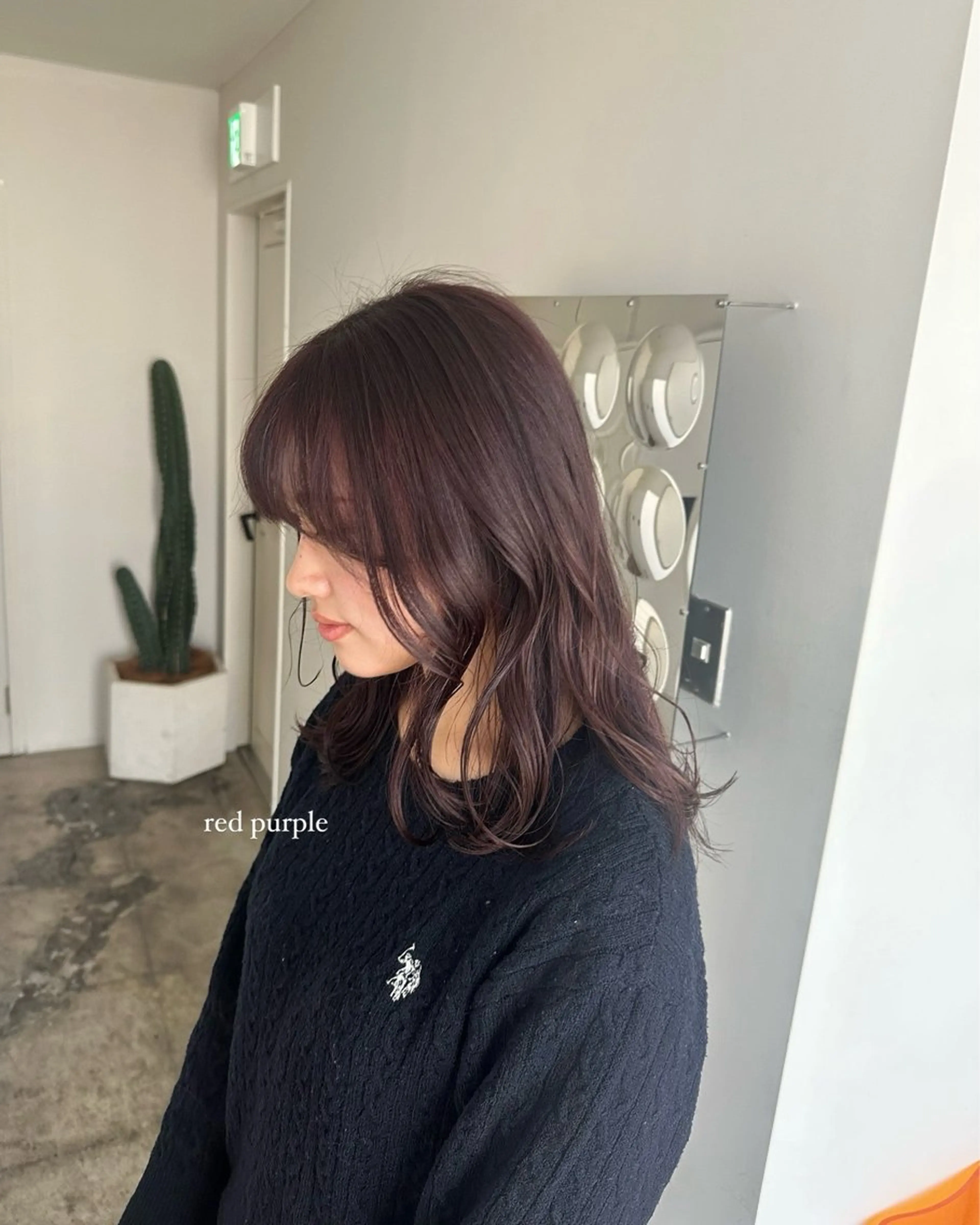 カラー 透明感カラー/顔周り レイヤー/髪質改善のヘアスタイル