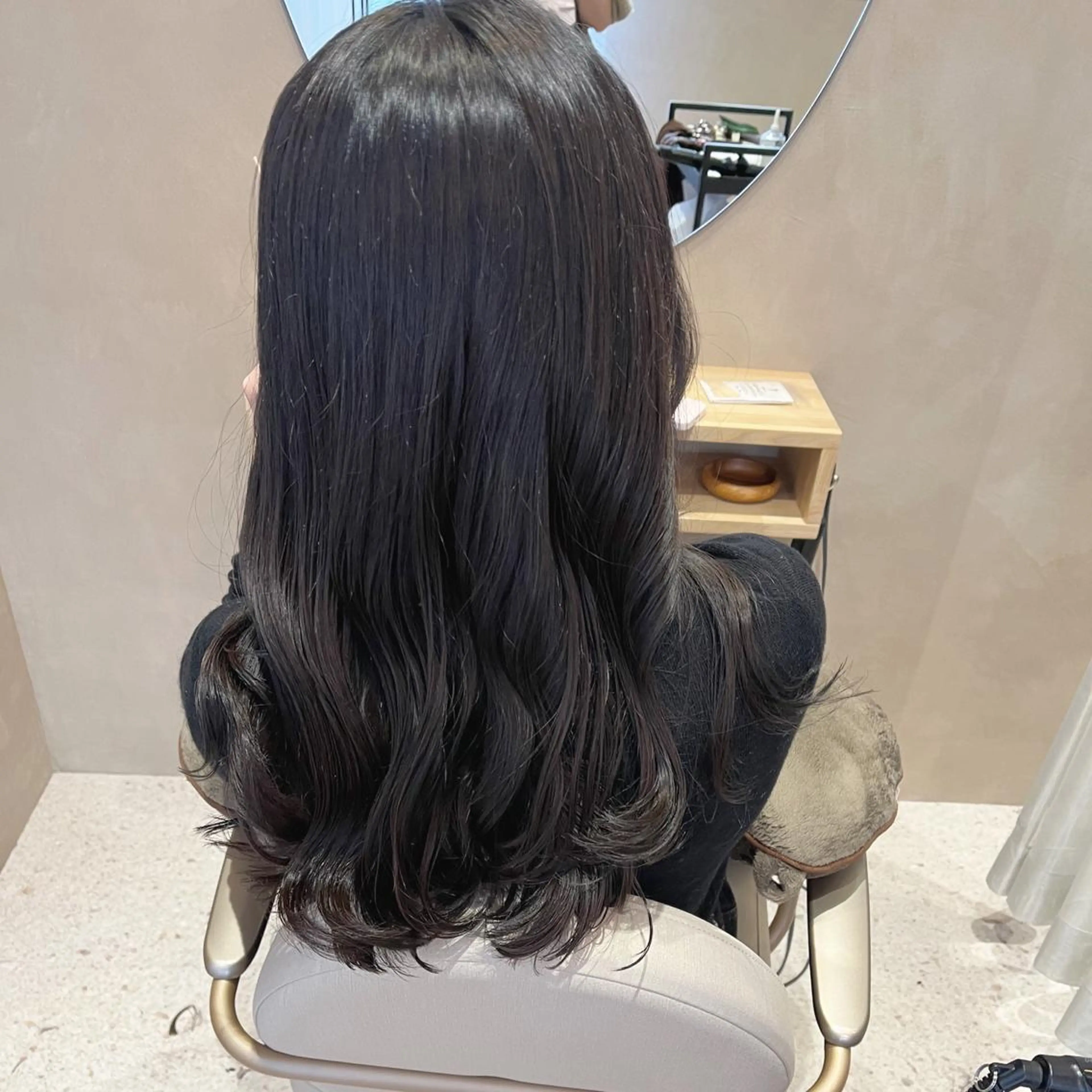 ロング カラー ヘアカラー トリートメント SALOWIN京都河原町suite店所属・艶カラー／ 髪質改善／arisaのヘアスタイル