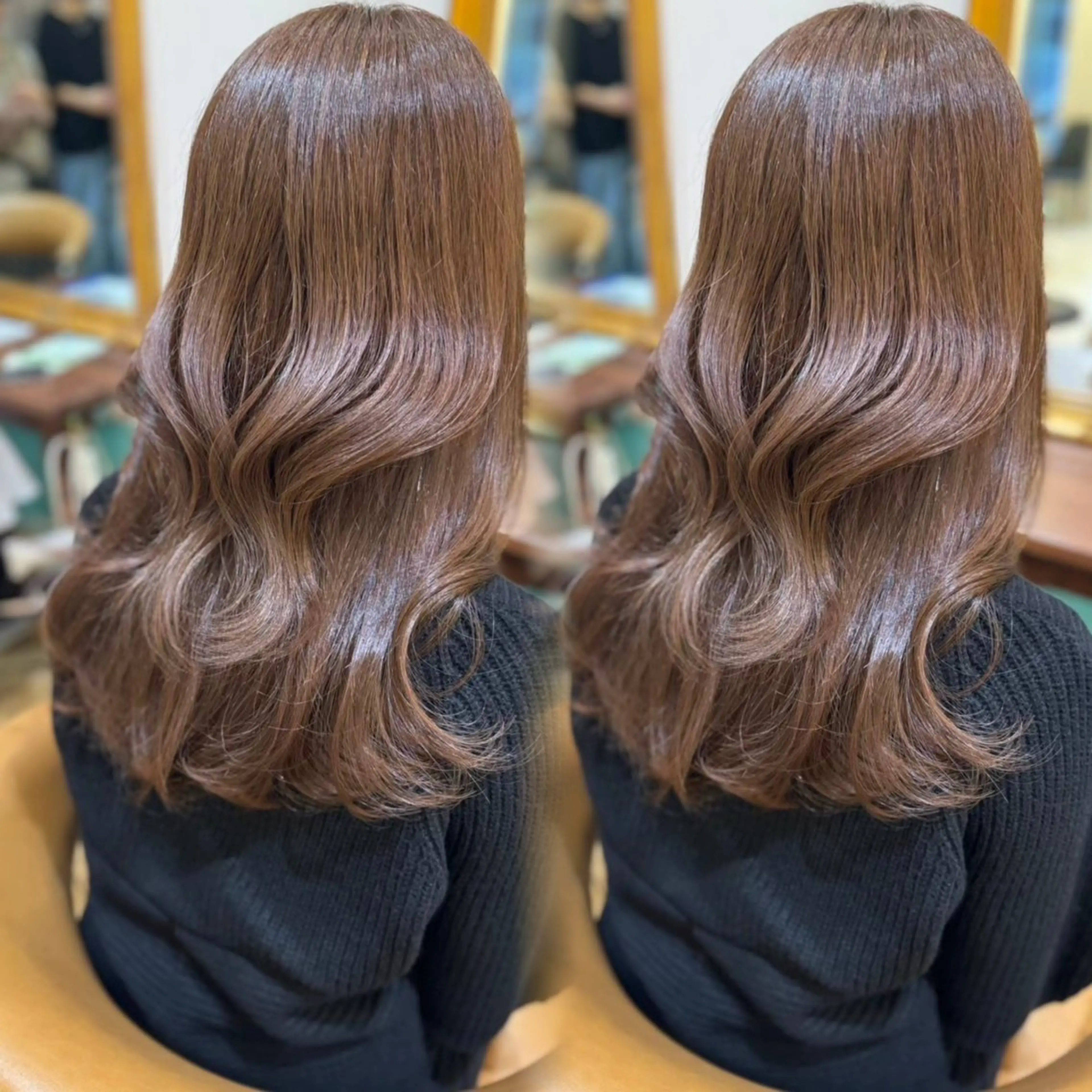 ロング カット ヘアカラー トリートメント lond rouge所属・レイヤーカット 美髪矯正　YUTOのヘアスタイル