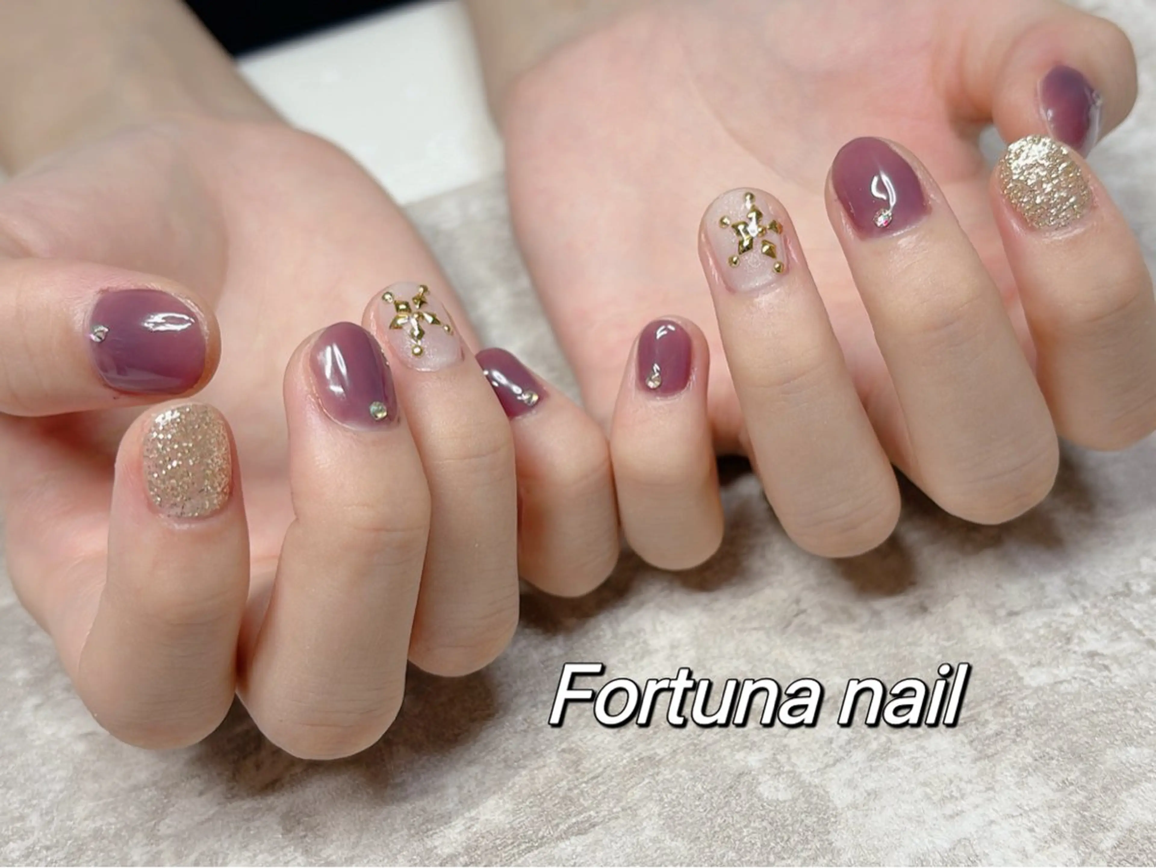 ネイル Nail •Head スパFortunaのネイルデザイン