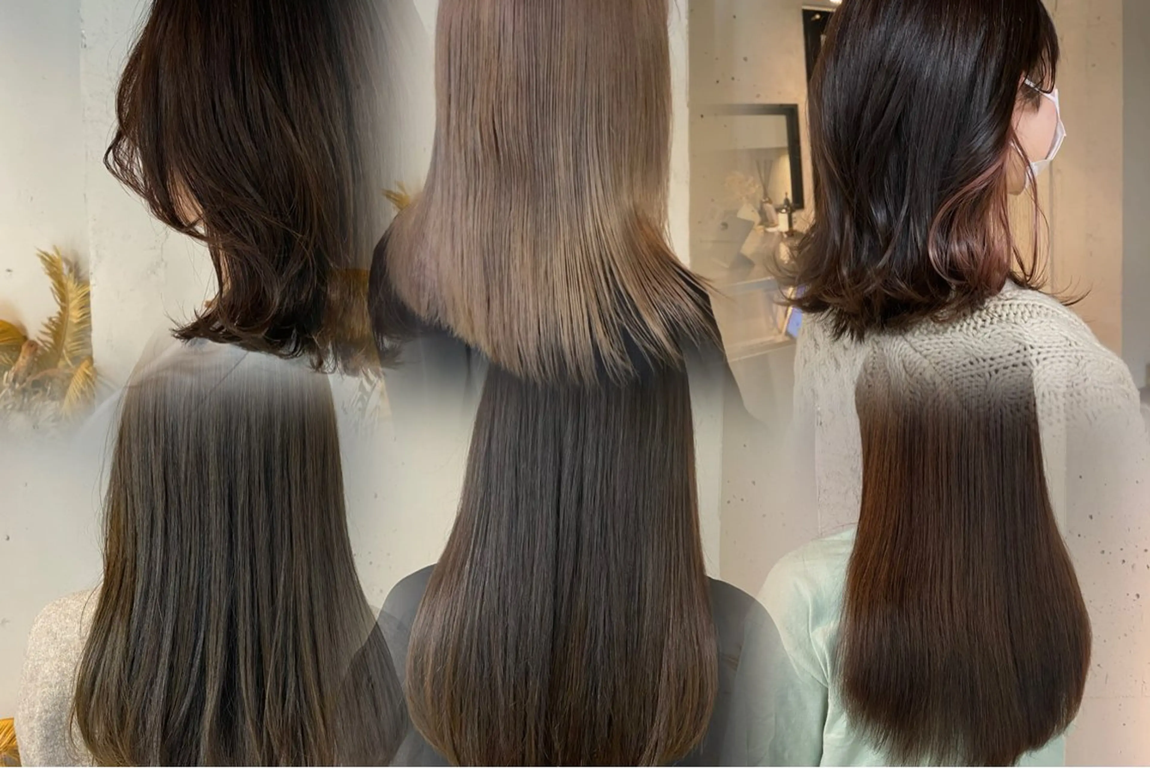 ロング カラー アッシュ アッシュブラウン ベージュカラー ブラウンカラー カット ヘアカラー トリートメント 艶髪/髪質改善/ MONSO山本のヘアスタイル