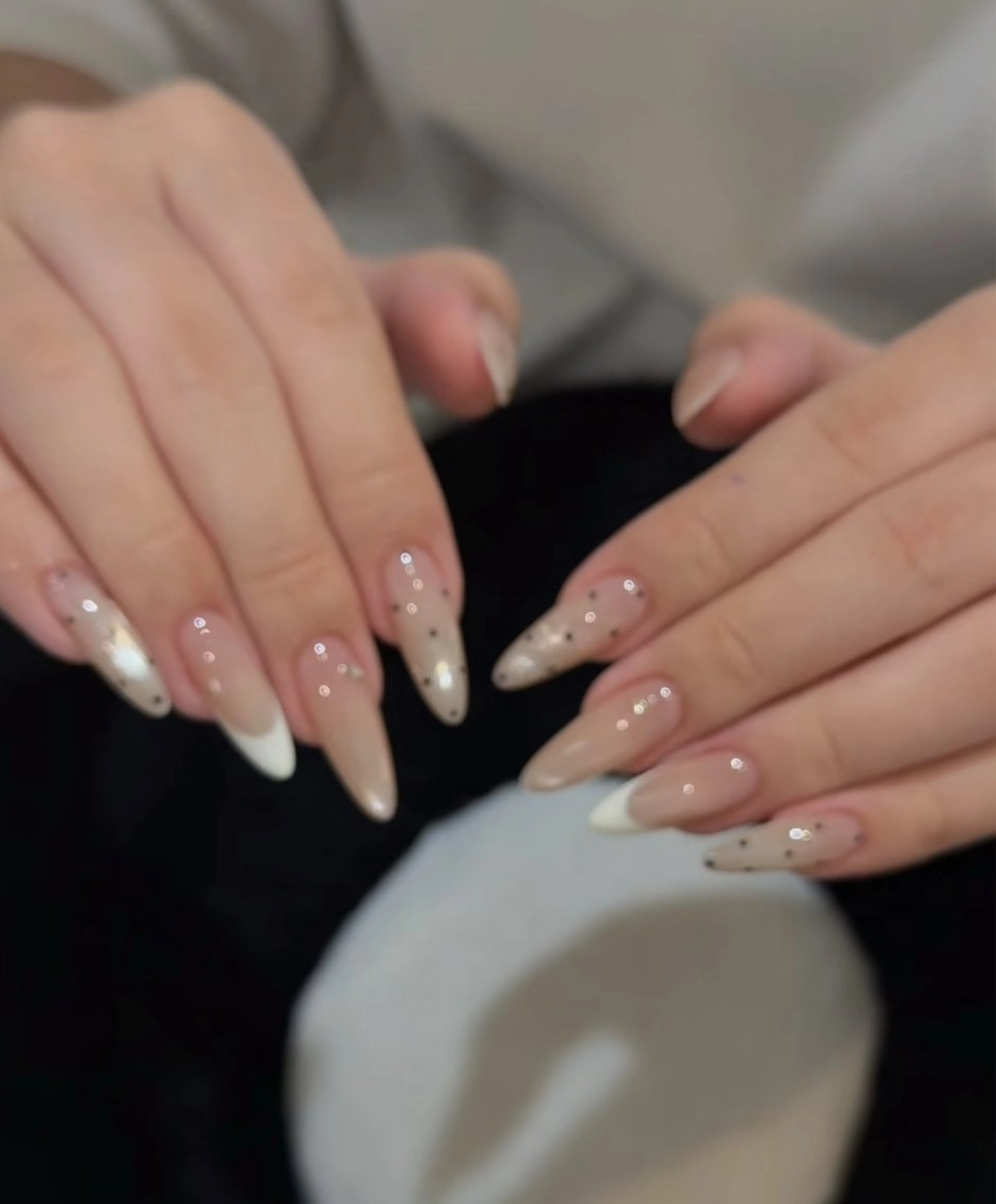 カラー グラデーションカラー ピンクカラー ハンドネイル AIN Nailのネイルデザイン