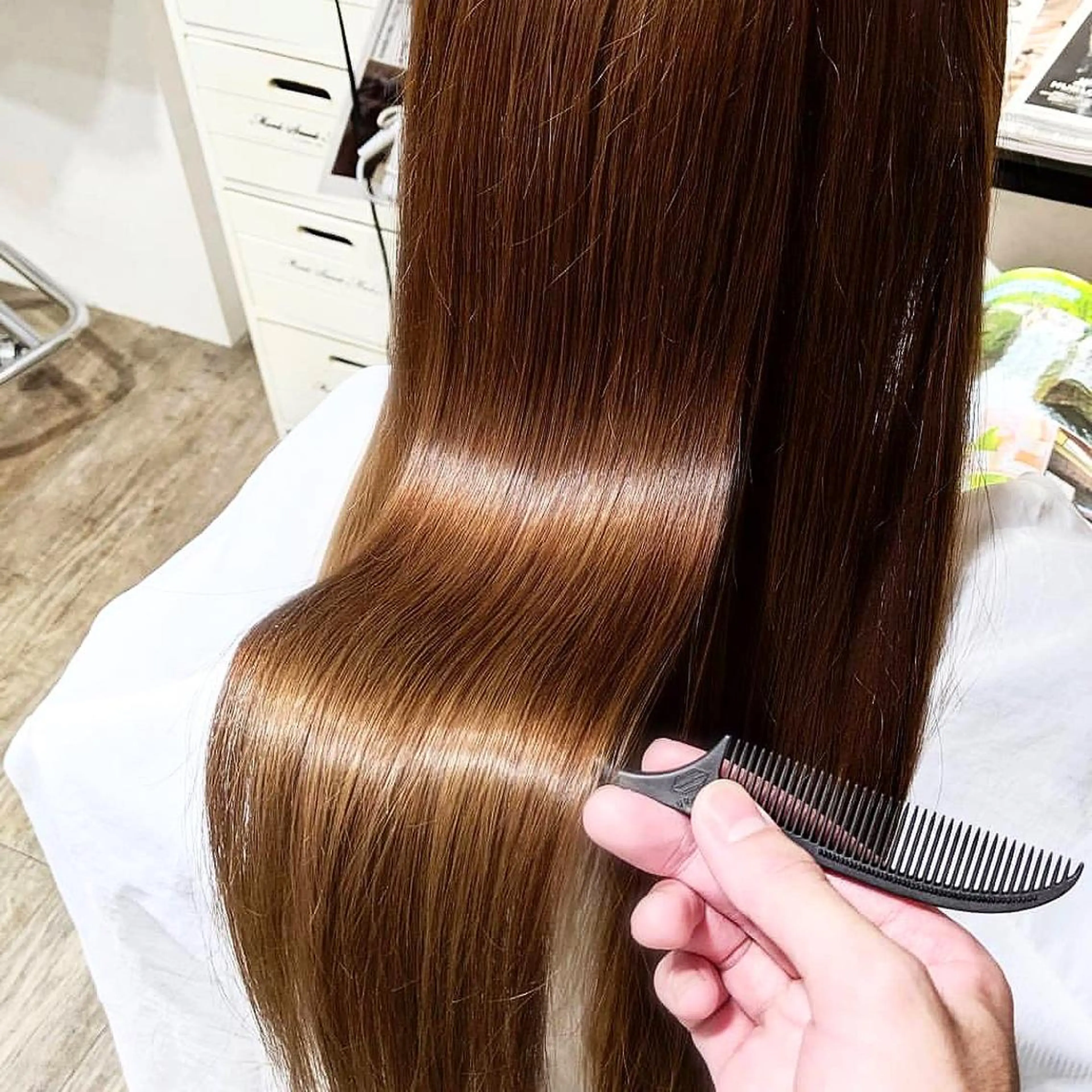 ロング 佐渡 慎吾のヘアスタイル