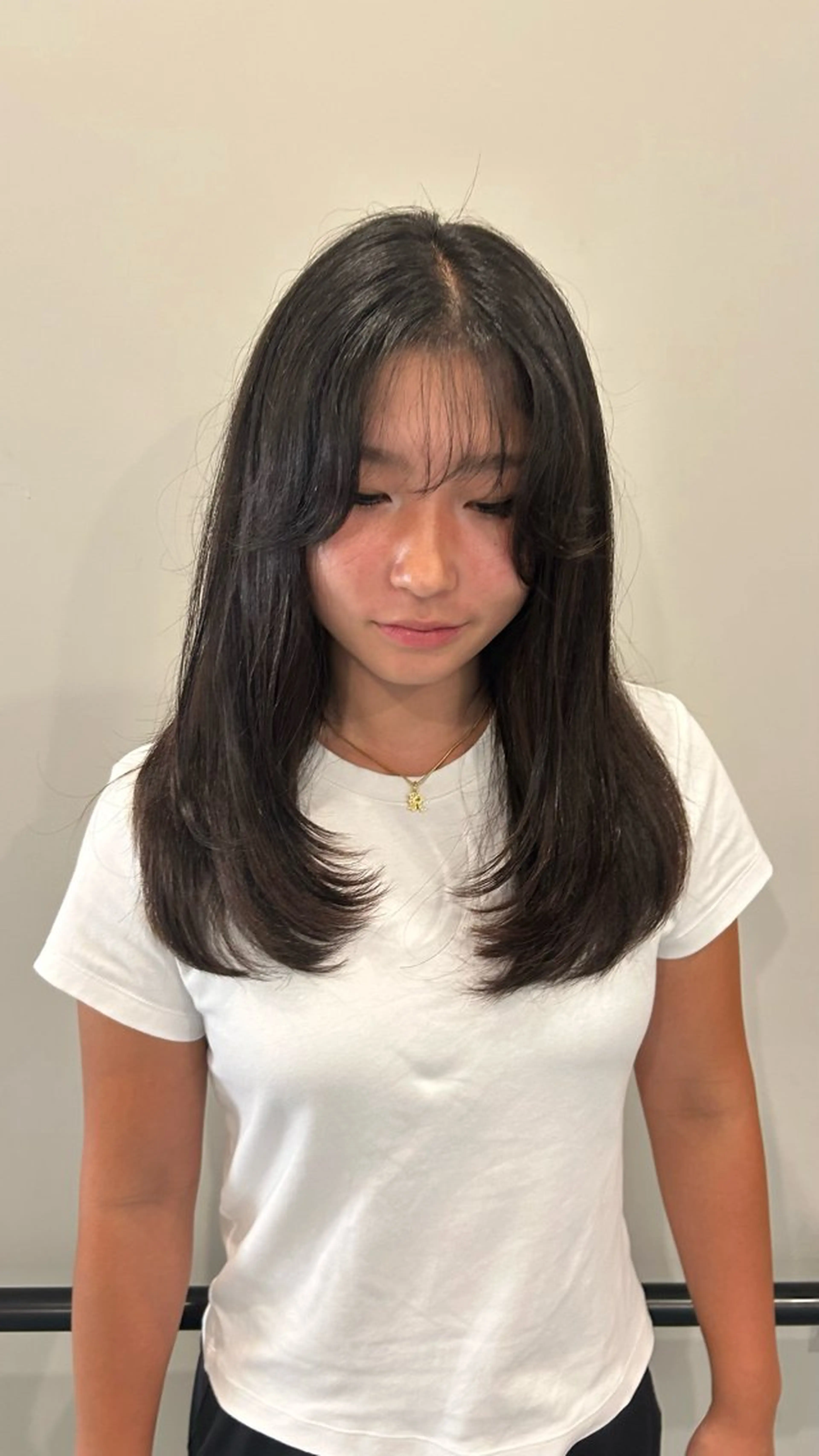 ロング レイヤーカット momoka 💛ショートカットのヘアスタイル