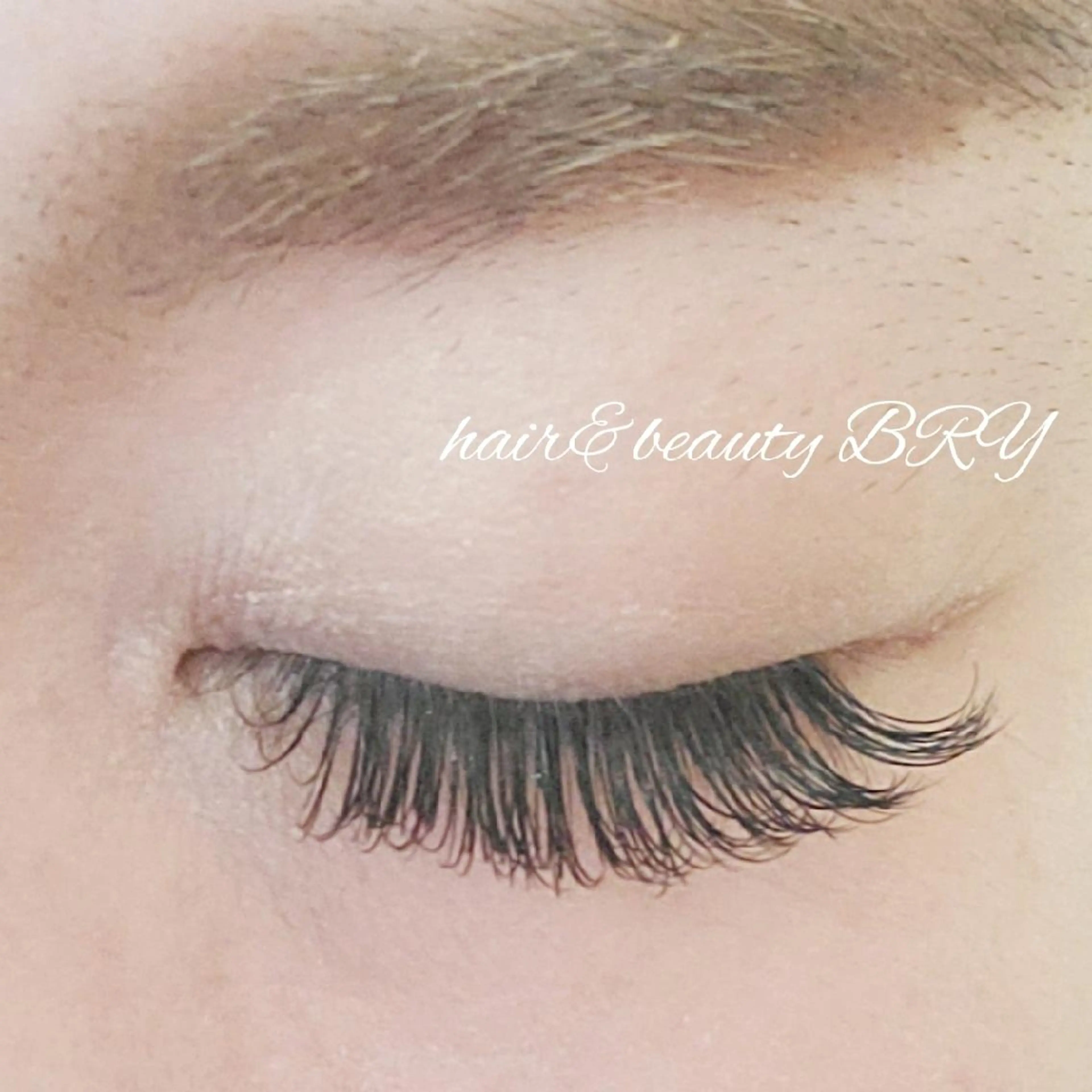 マツエク・マツパ バインドロック カラーマツエク フラットラッシュ ボリュームラッシュ Hair＆beauty BRY所属・hair& beauty BRYのマツエク・マツパデザイン