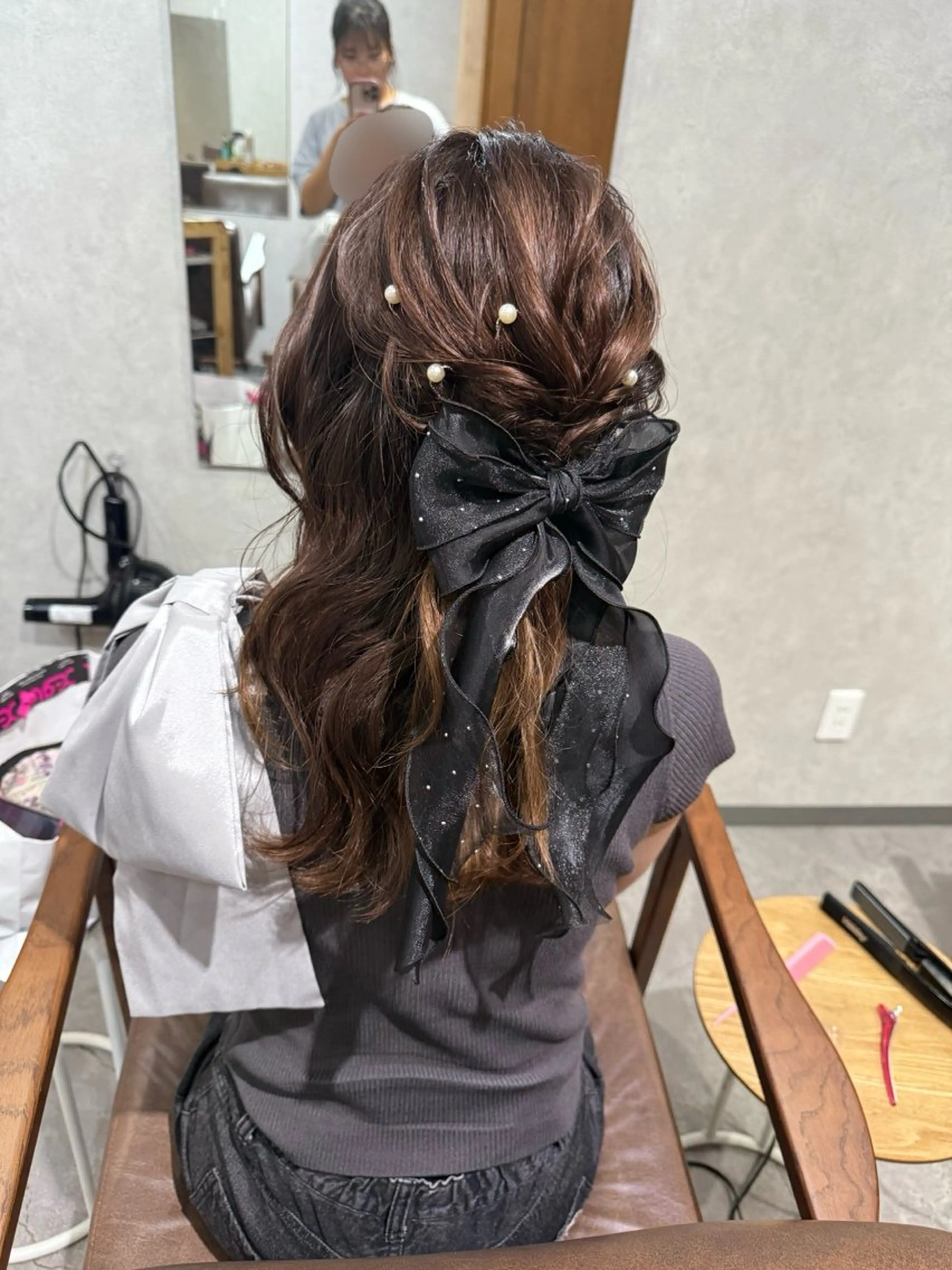 ロング ヘアセット Bish Yanaのヘアスタイル