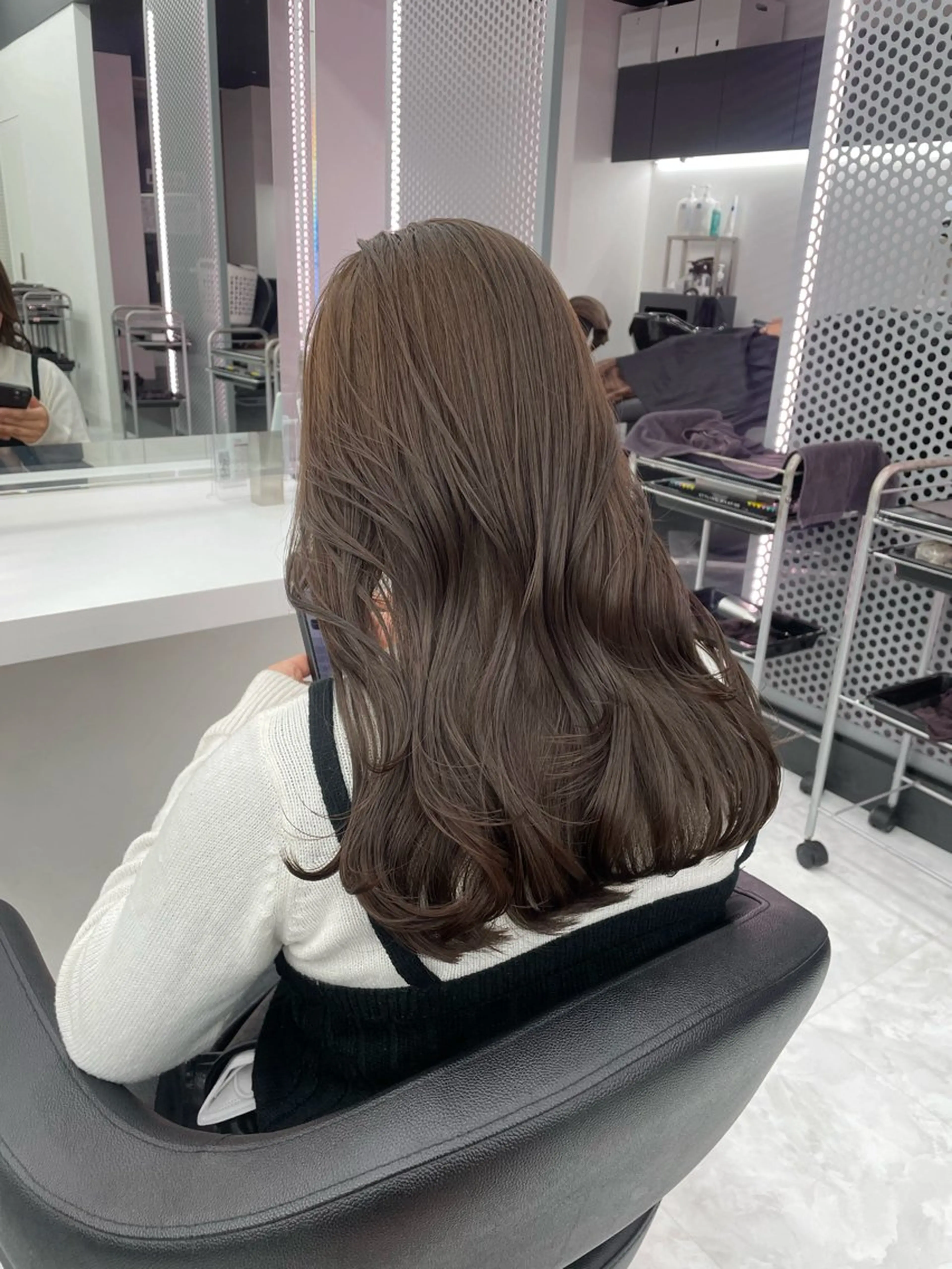 ロング カラー 🤍レイヤー/顔周り /hirari🤍のヘアスタイル