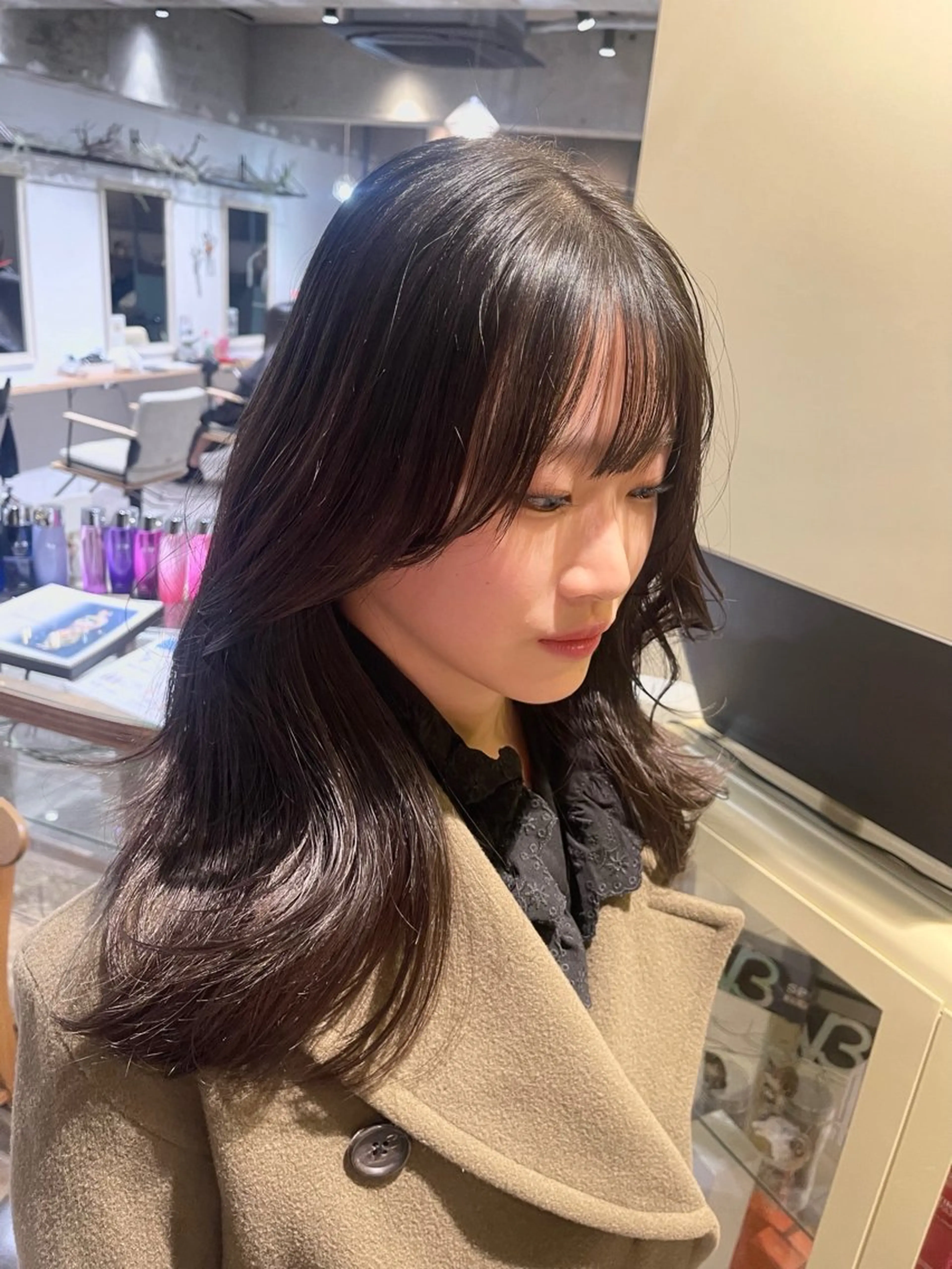 ロング くびれヘア くびれレイヤー レイヤーカット ano ♡のヘアスタイル