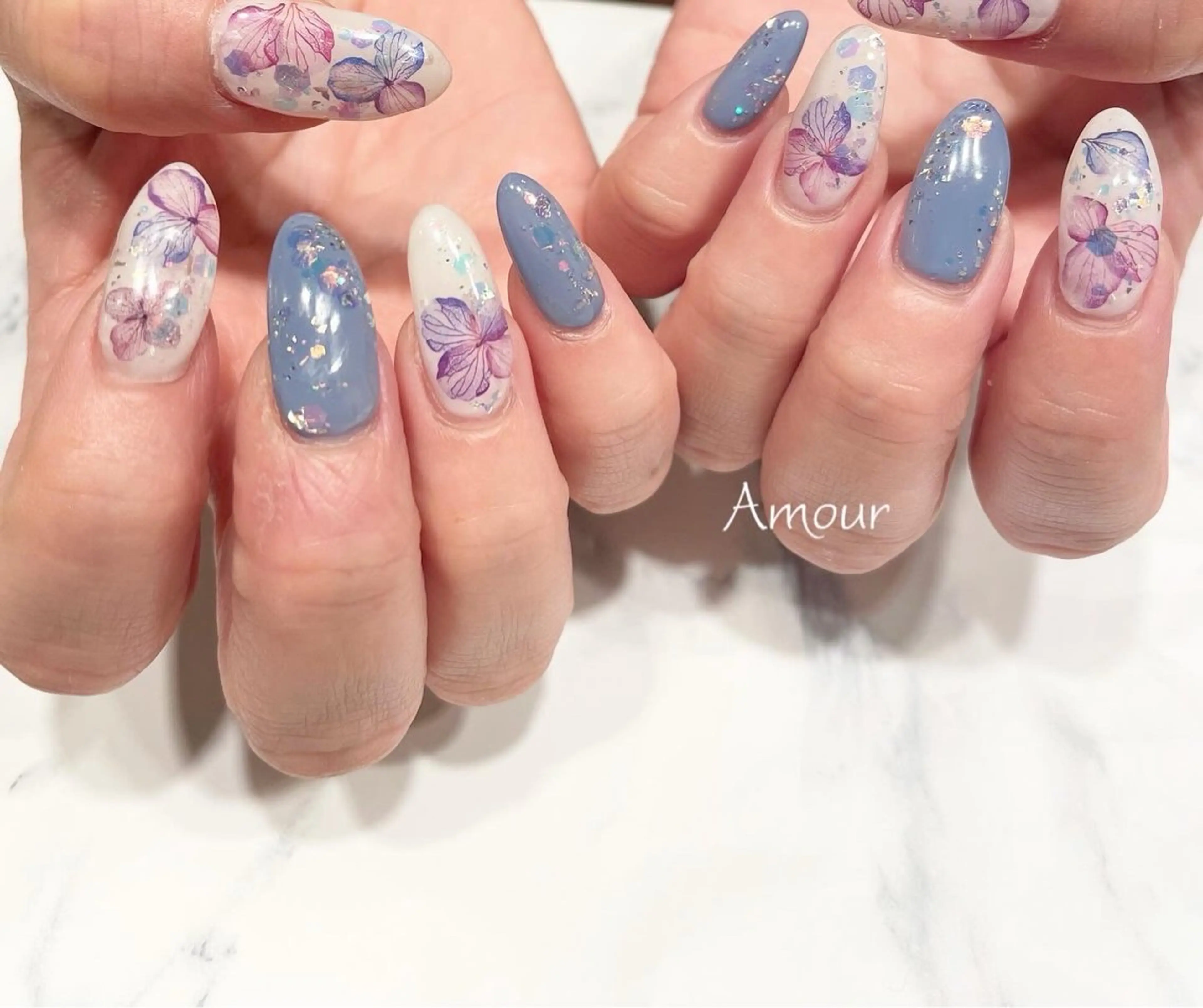 ネイル 持ち込み Nail Salon Amourのネイルデザイン