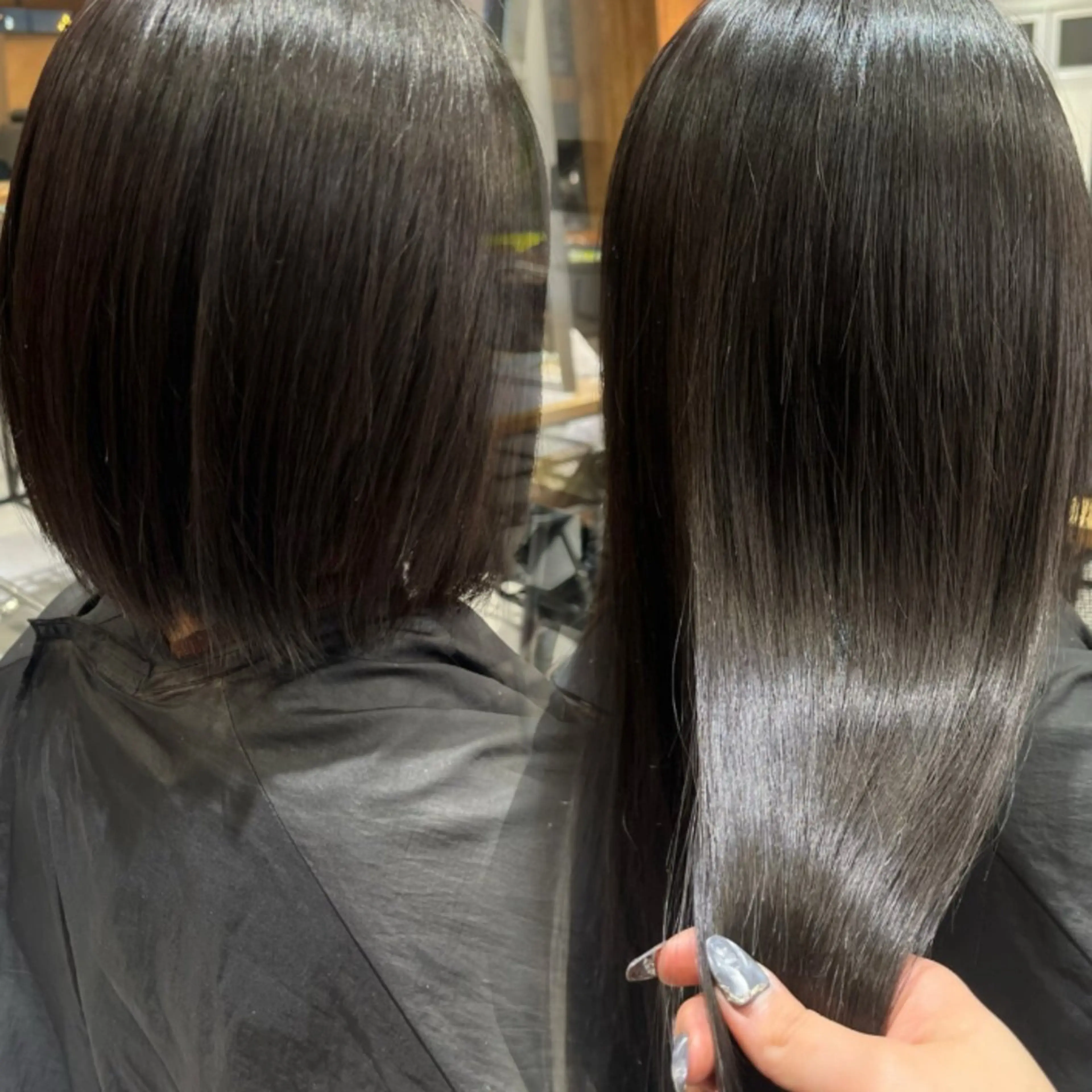 ロング ボブ エクステ ロング エクステ RIO🩶NEXT/ エクステ/ハイトーンのヘアスタイル