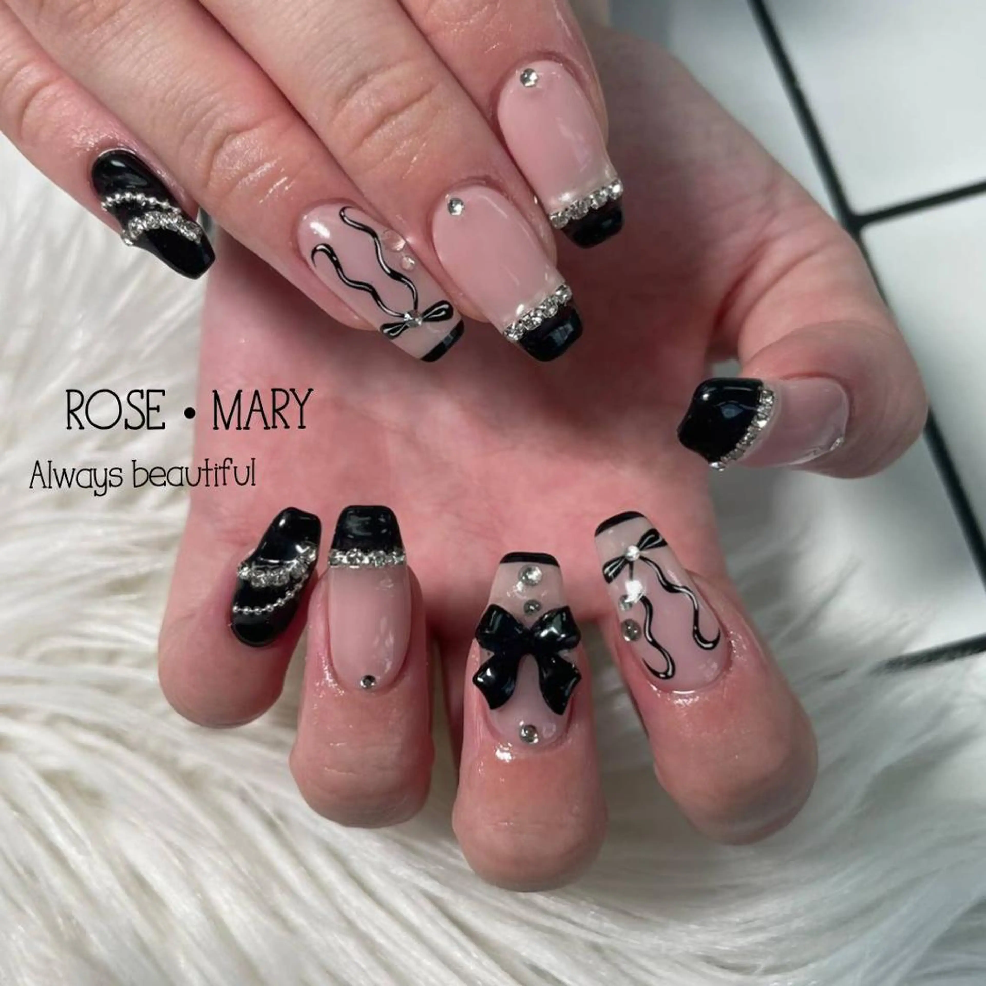 ネイル ハンドネイル ROSE・ MARY 鈴木のネイルデザイン