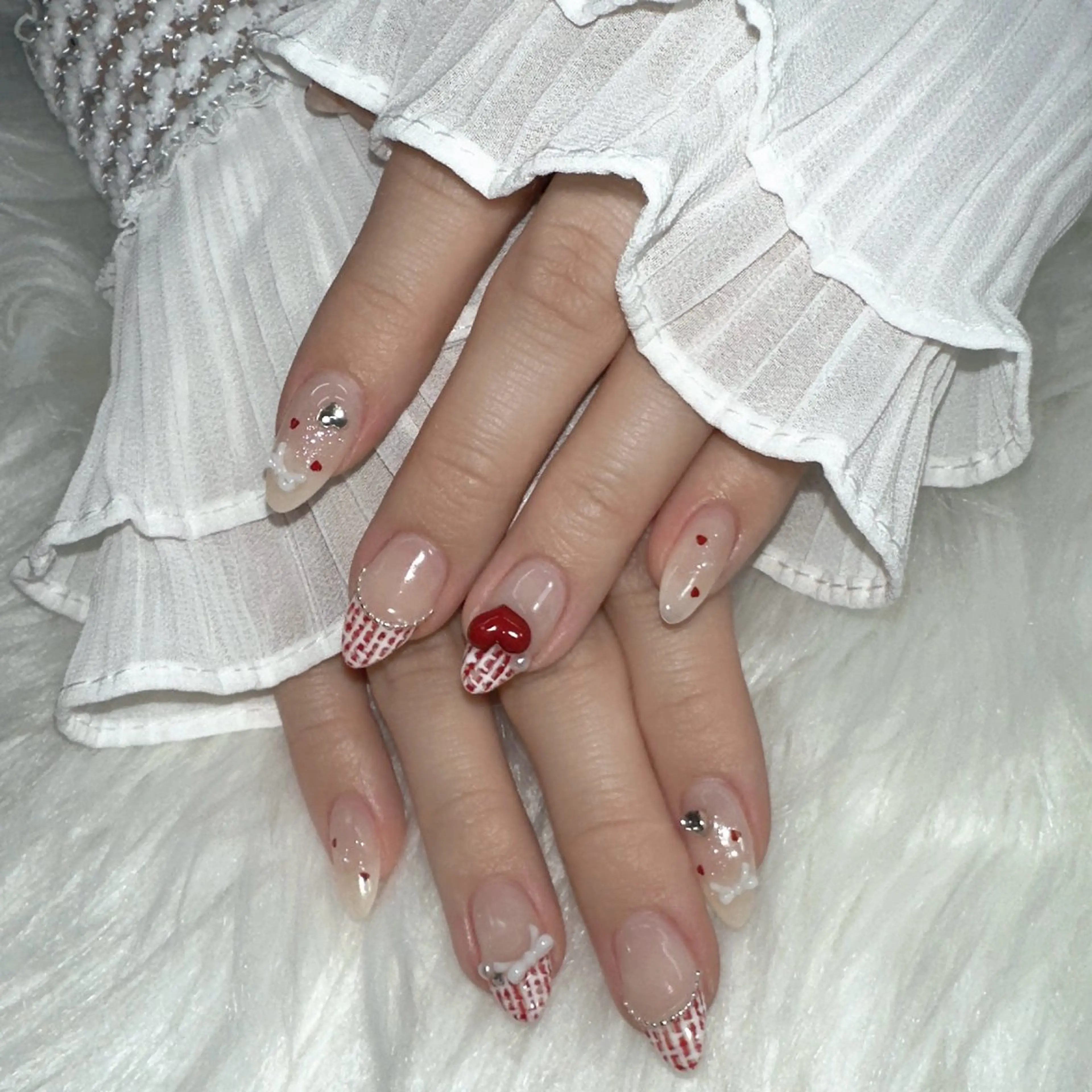 ネイル アートネイル ジェルネイル グラデーション キラキラネイル ラメ(グリッター) ハンドネイル Viola. 優花のネイルデザイン