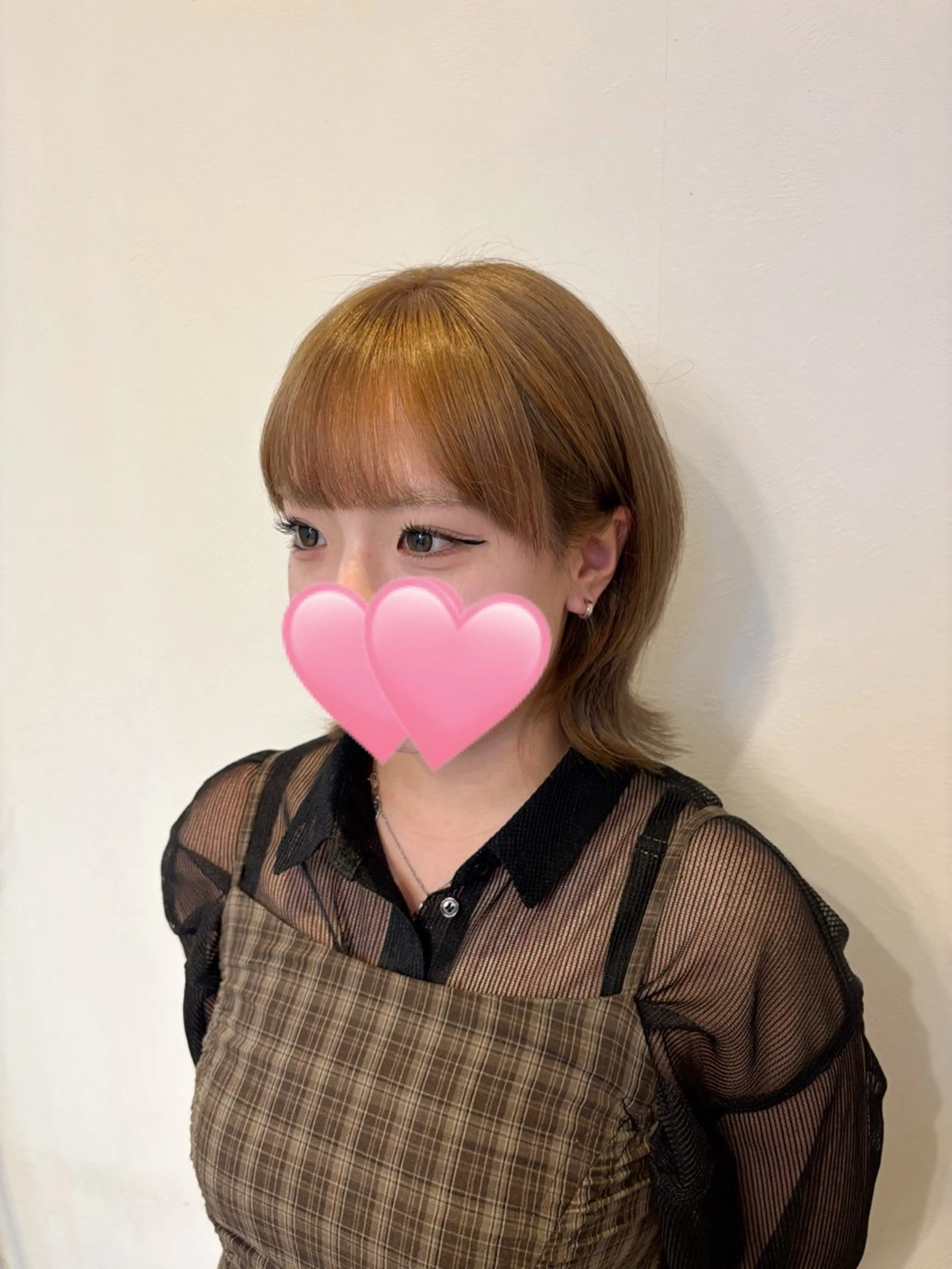 ショート ヘアカラー トリートメント 田中 希のヘアスタイル