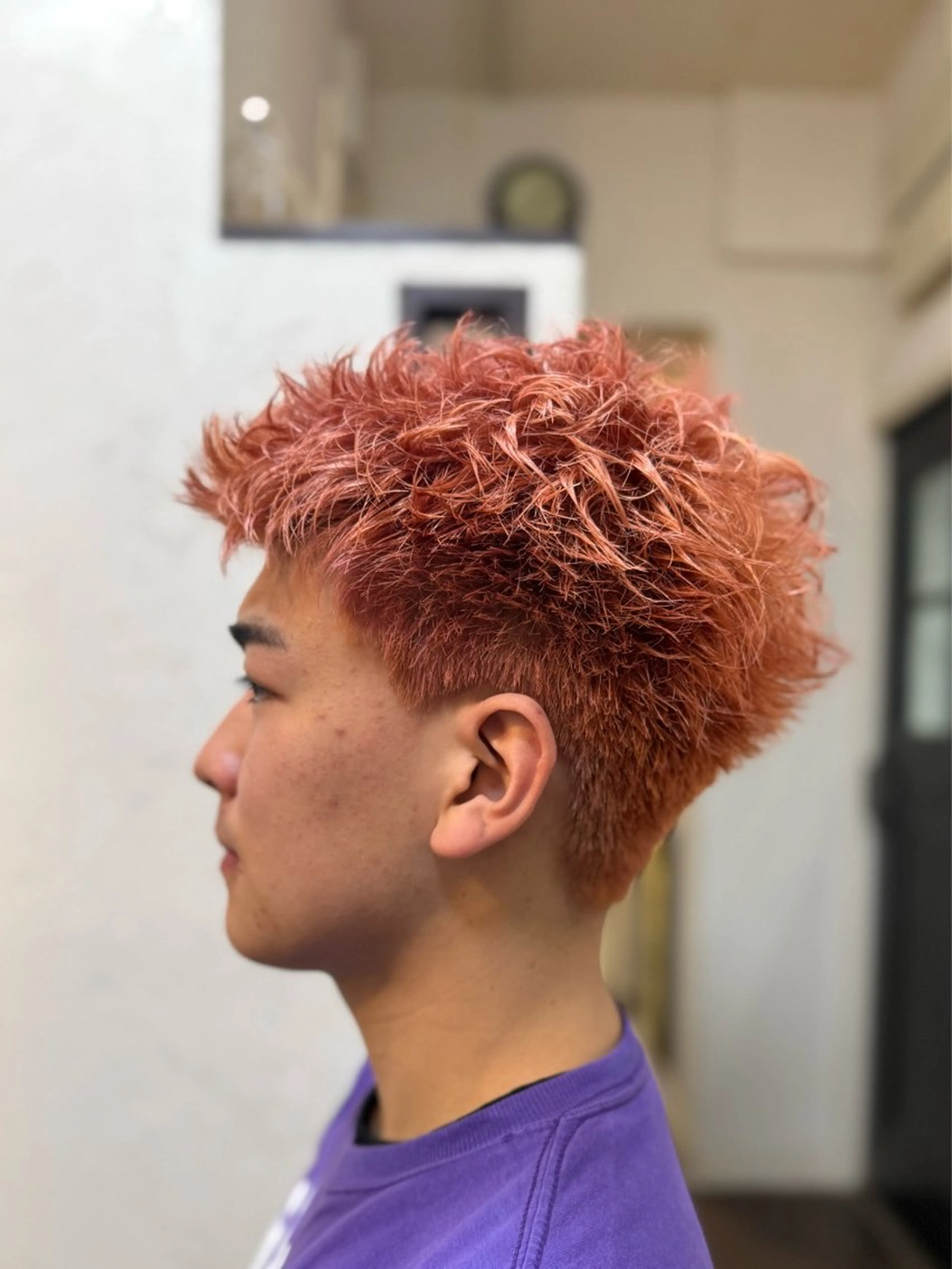 ショート カラー メンズ メンズ/スパイキー ショート/isseyのヘアスタイル