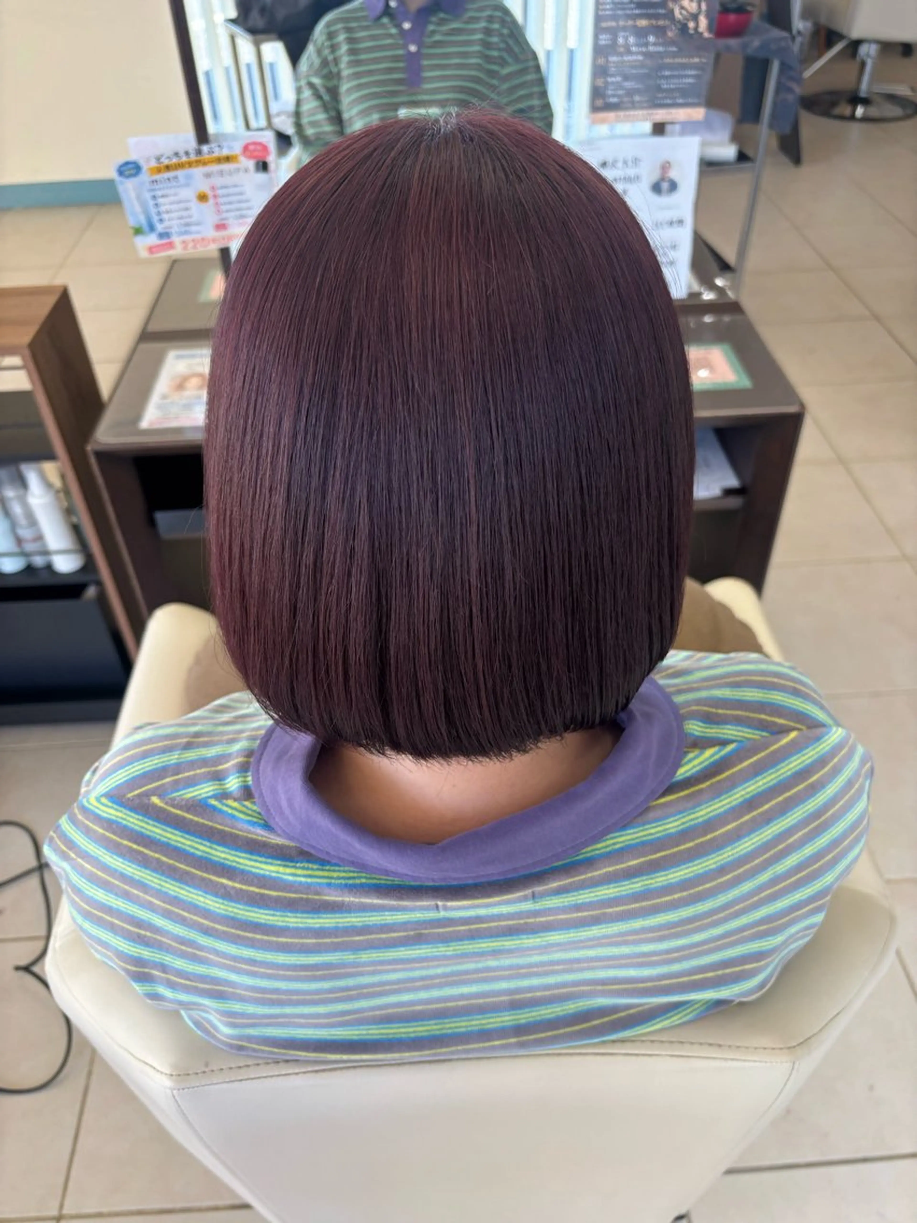 カラー 酒井 千遙のヘアスタイル