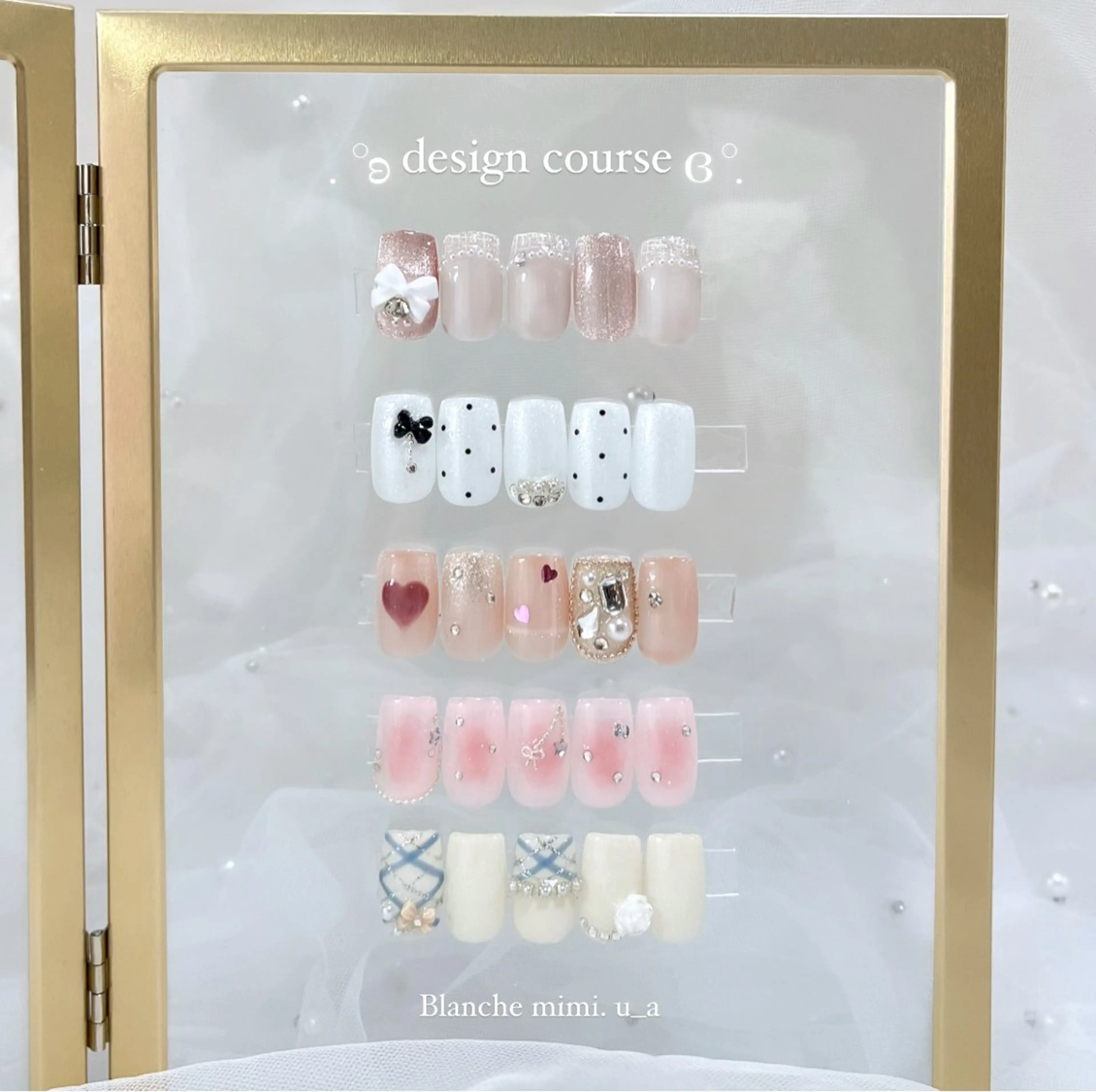 ネイル ハンドネイル Blanche mimi.u_aのネイルデザイン