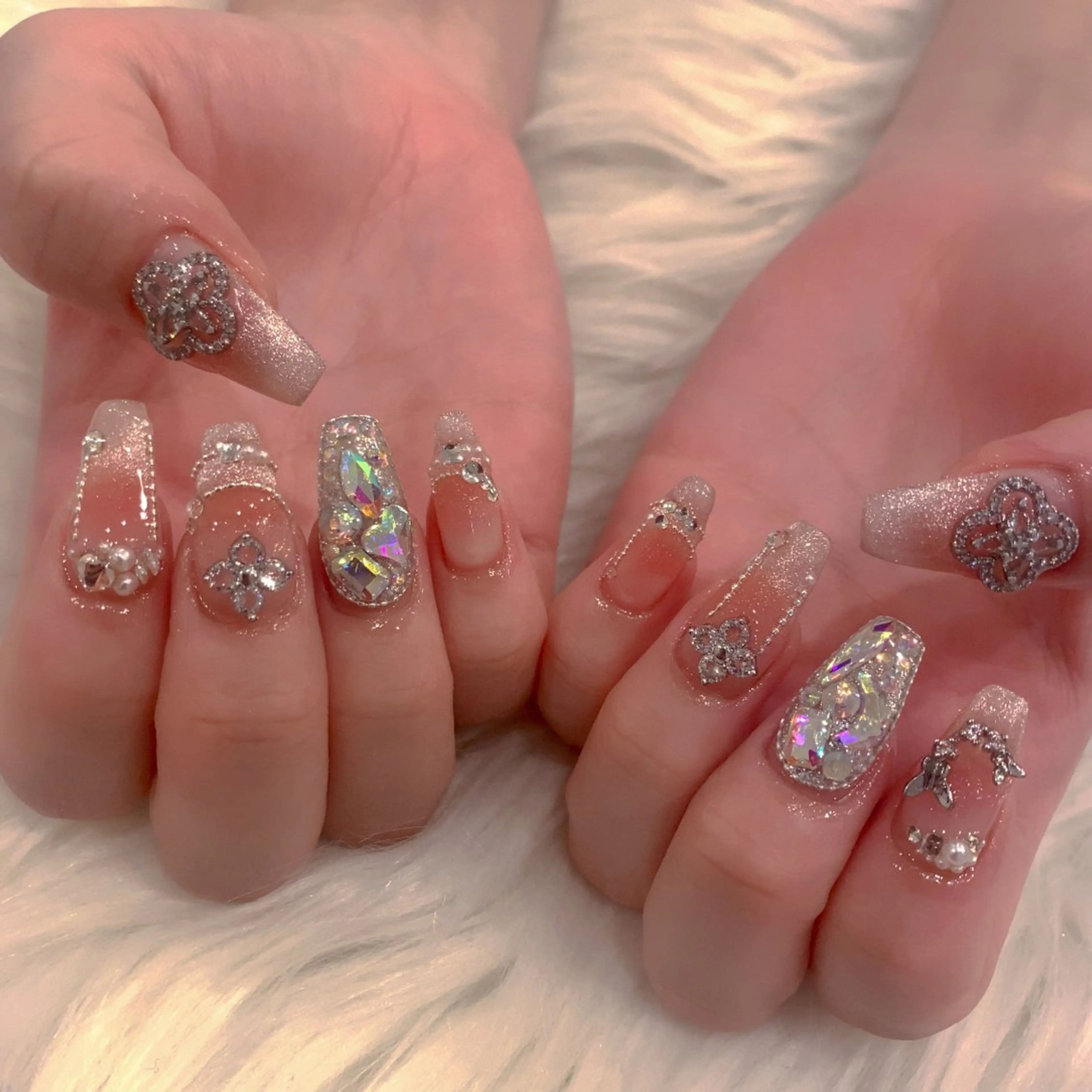 🔥180分デザイン自由持ち込みコース🔥パーツ利用可能、アート相談可能🉑の写真