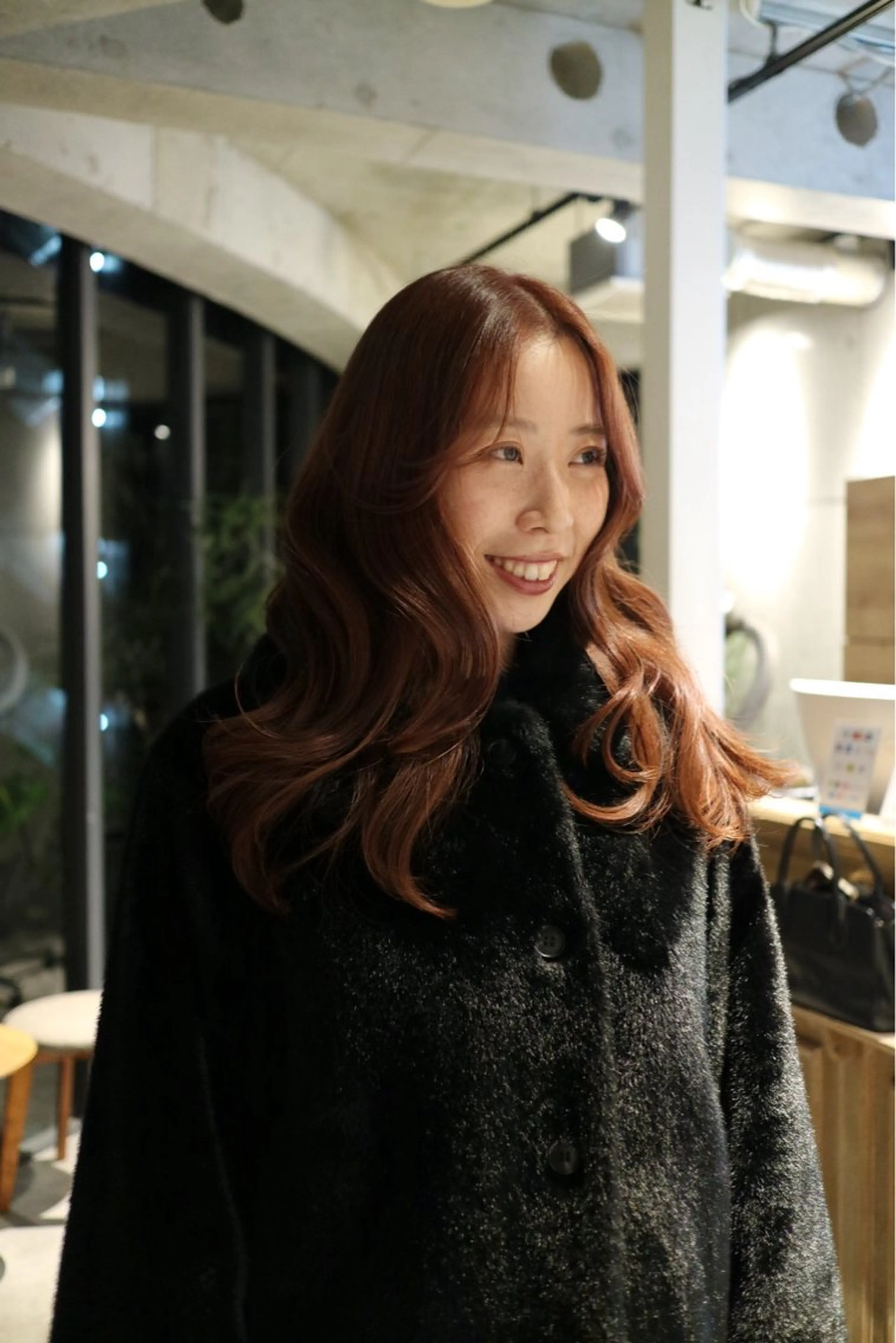 ロング カラー レイヤー/コテ巻き風 kanohaのヘアスタイル