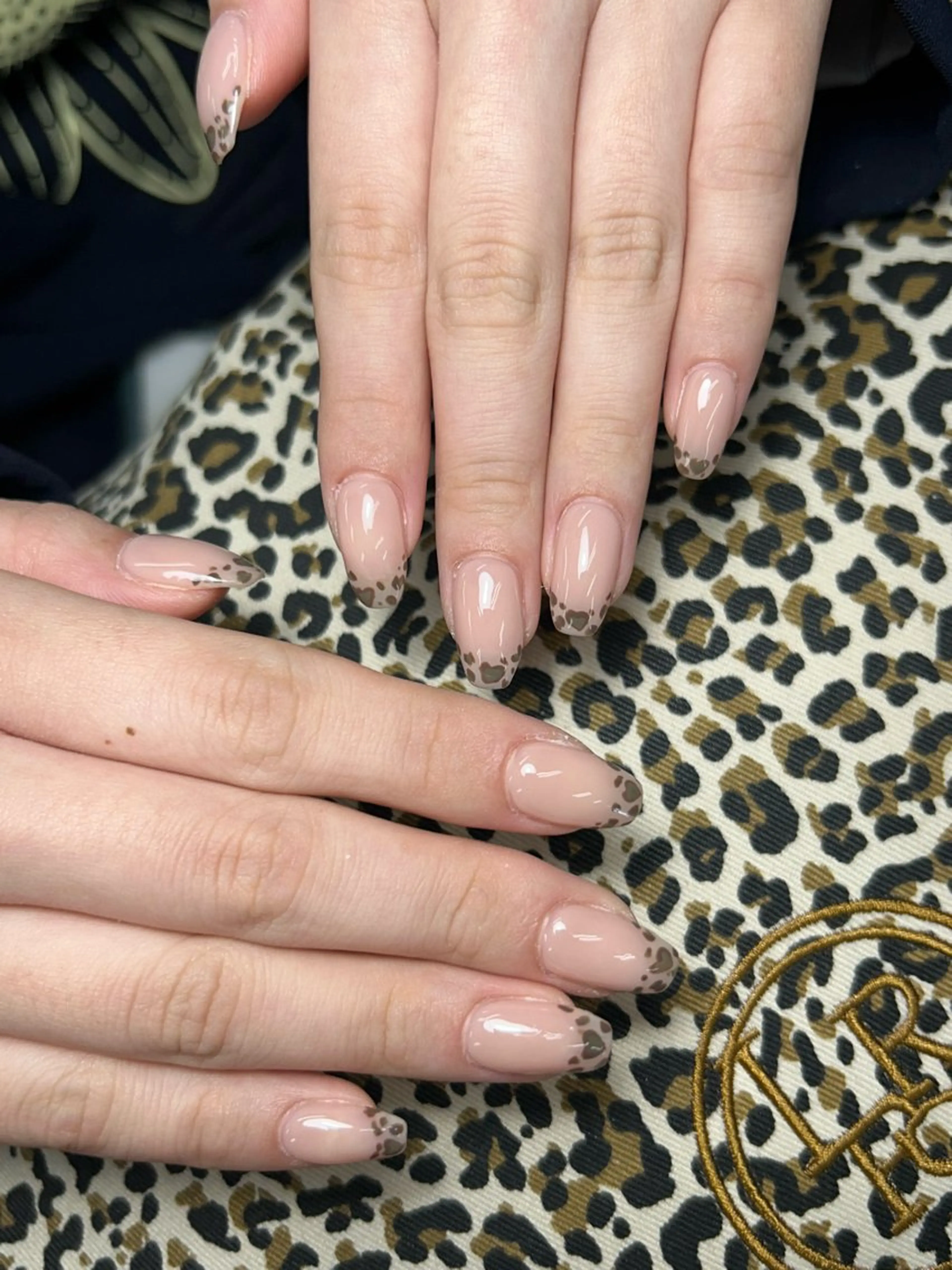 ネイル 韓国ネイル 持ち込み ニュアンスネイル ネイルチップ 冬ネイル RINN ANA.CHUOのネイルデザイン