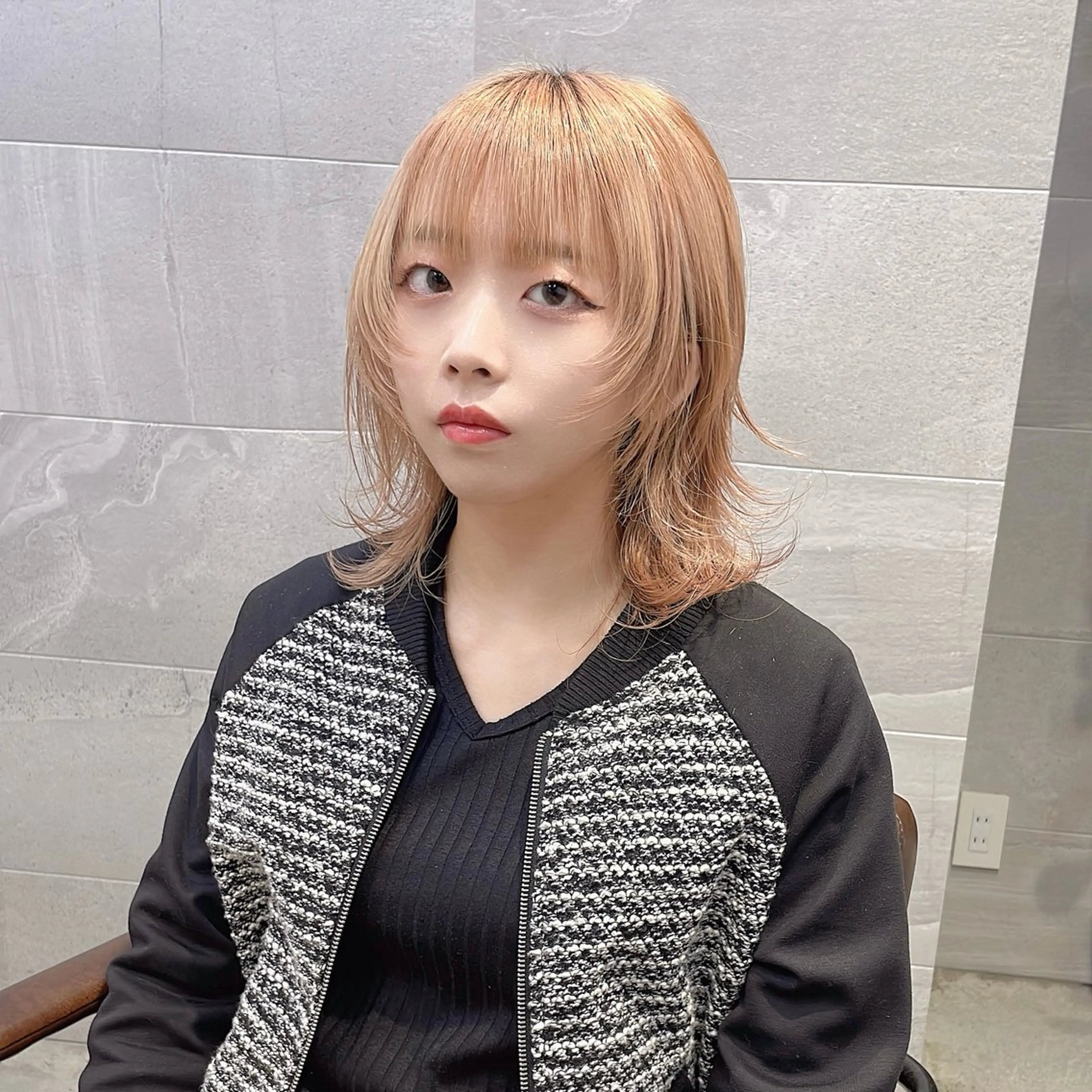 ミディアム ボブ ウルフカット ガレリアエレガンテ栄店所属・ウルフカット/ ハッシュカット/山路のヘアスタイル