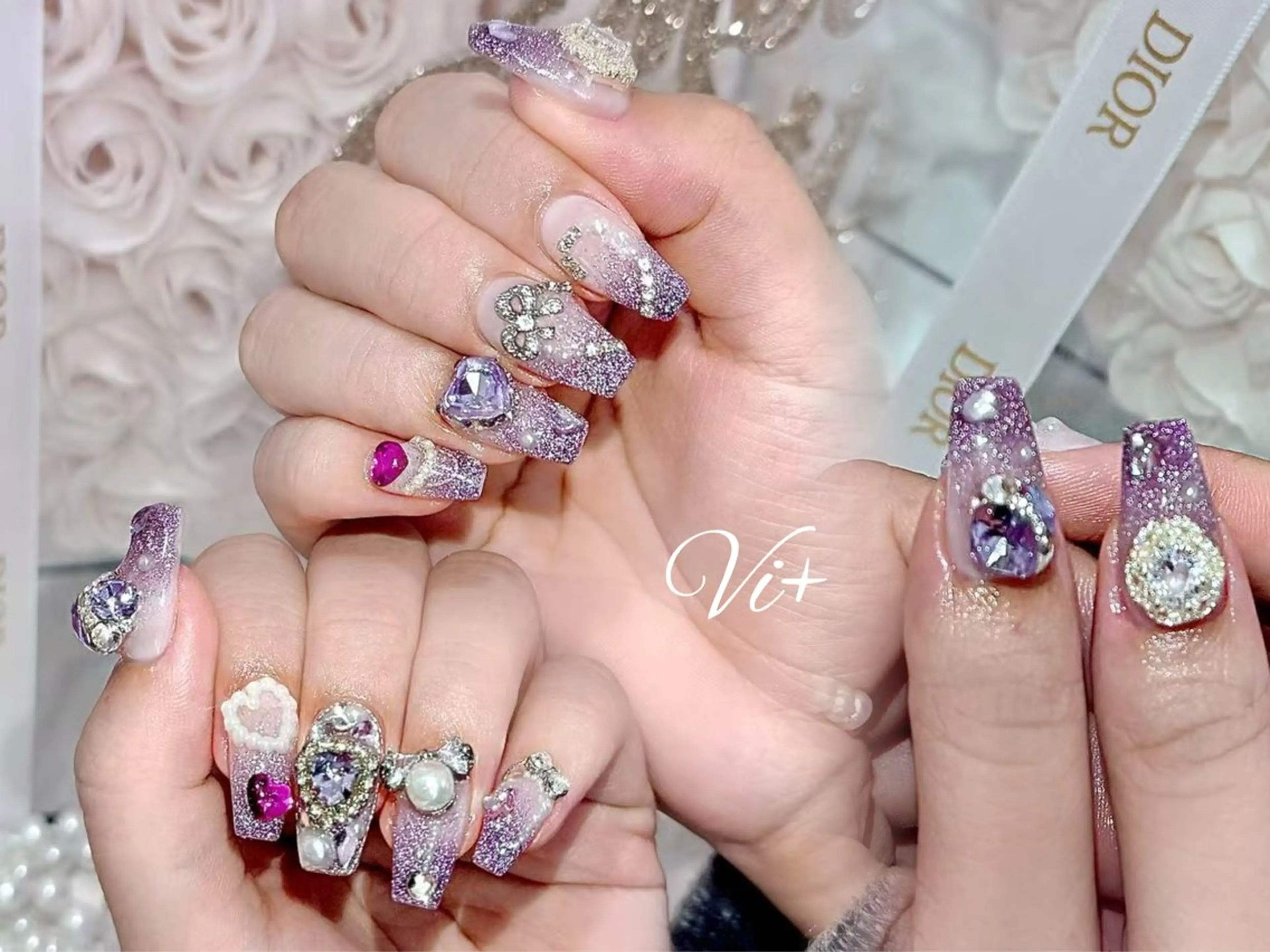 ネイル ハンドネイル ✨Nailsalon Vi+✨のネイルデザイン