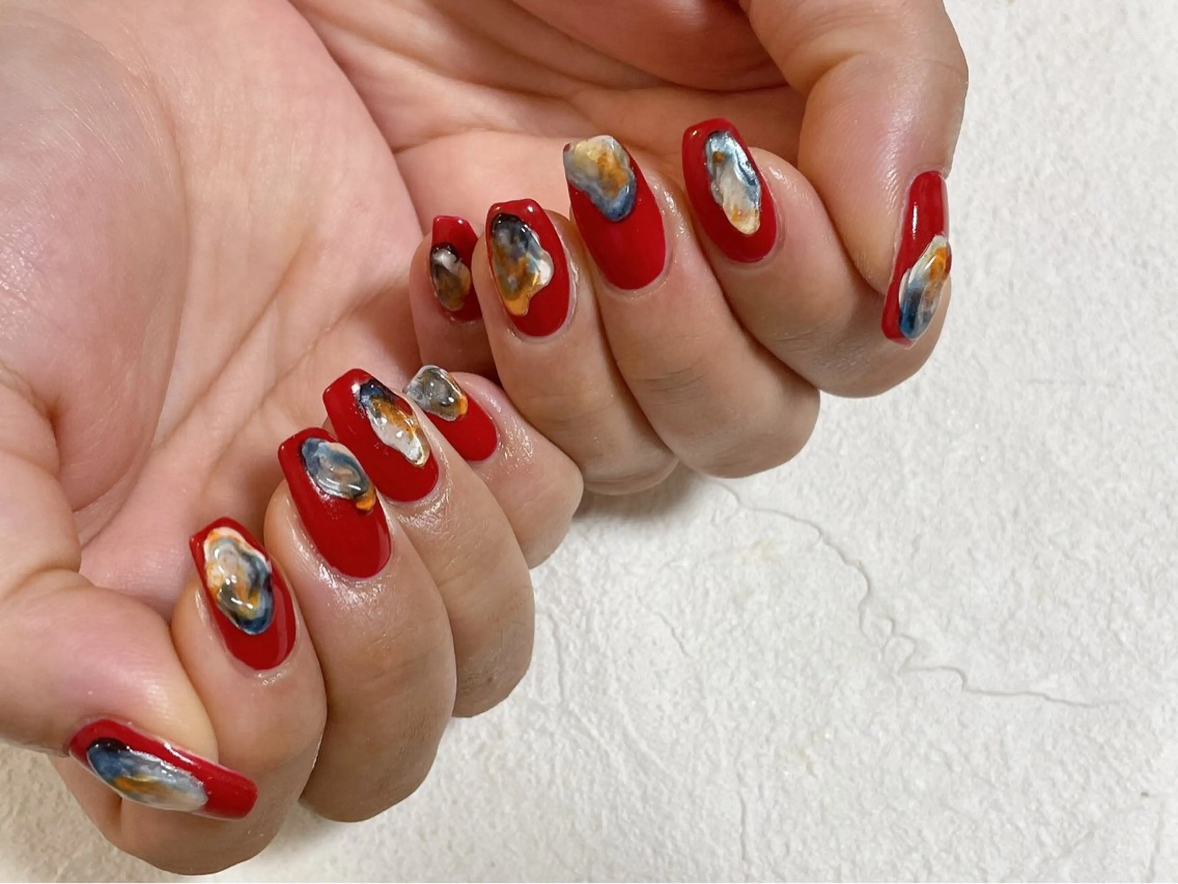 ネイル アートネイル オーロラネイル フットネイル フレンチネイル ジェルネイル kiki nail たまプラーザのネイルデザイン