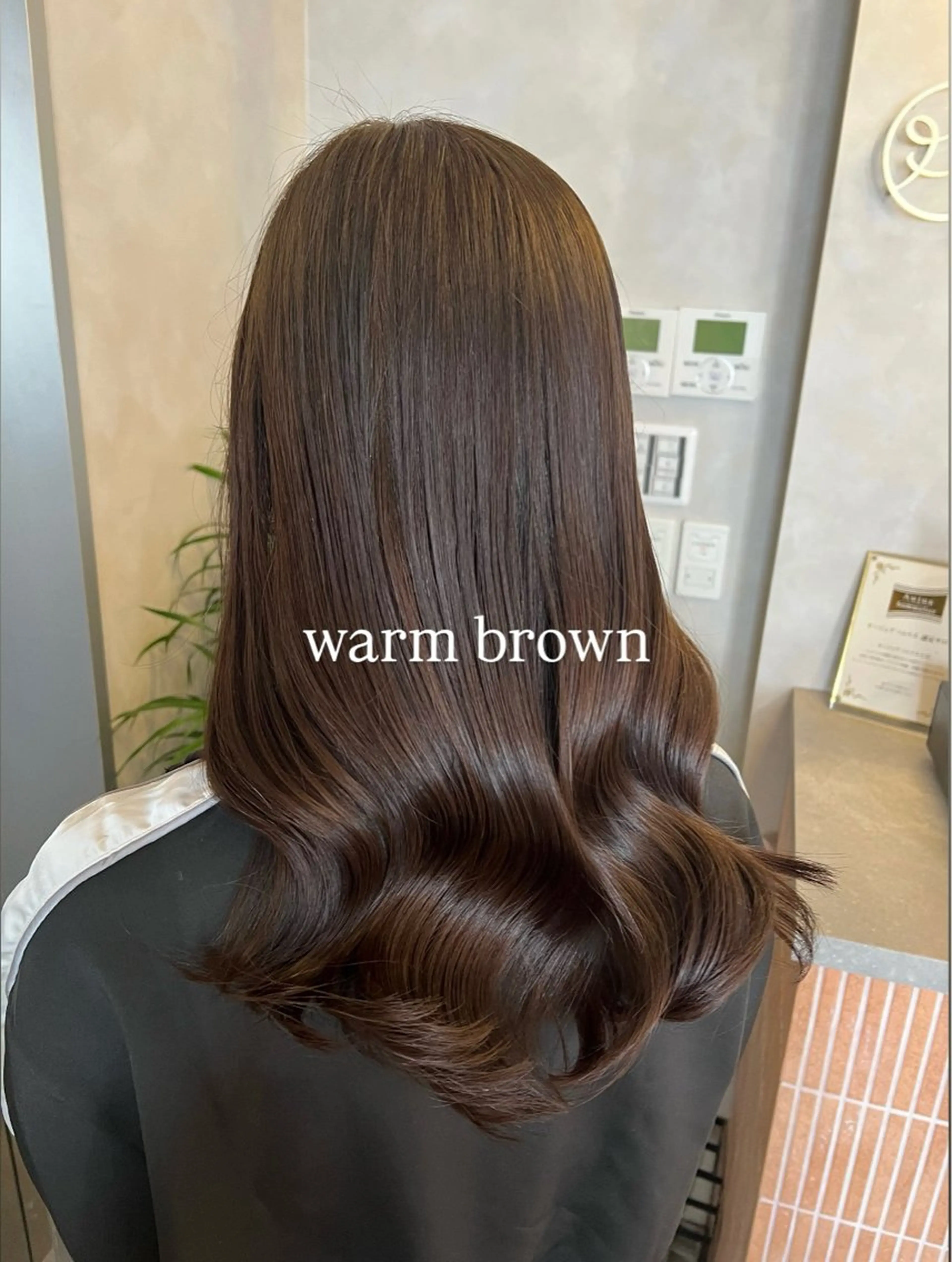 セミロング カラー 梅田/ 髪質改善/ 似合わせ/RINKAのヘアスタイル