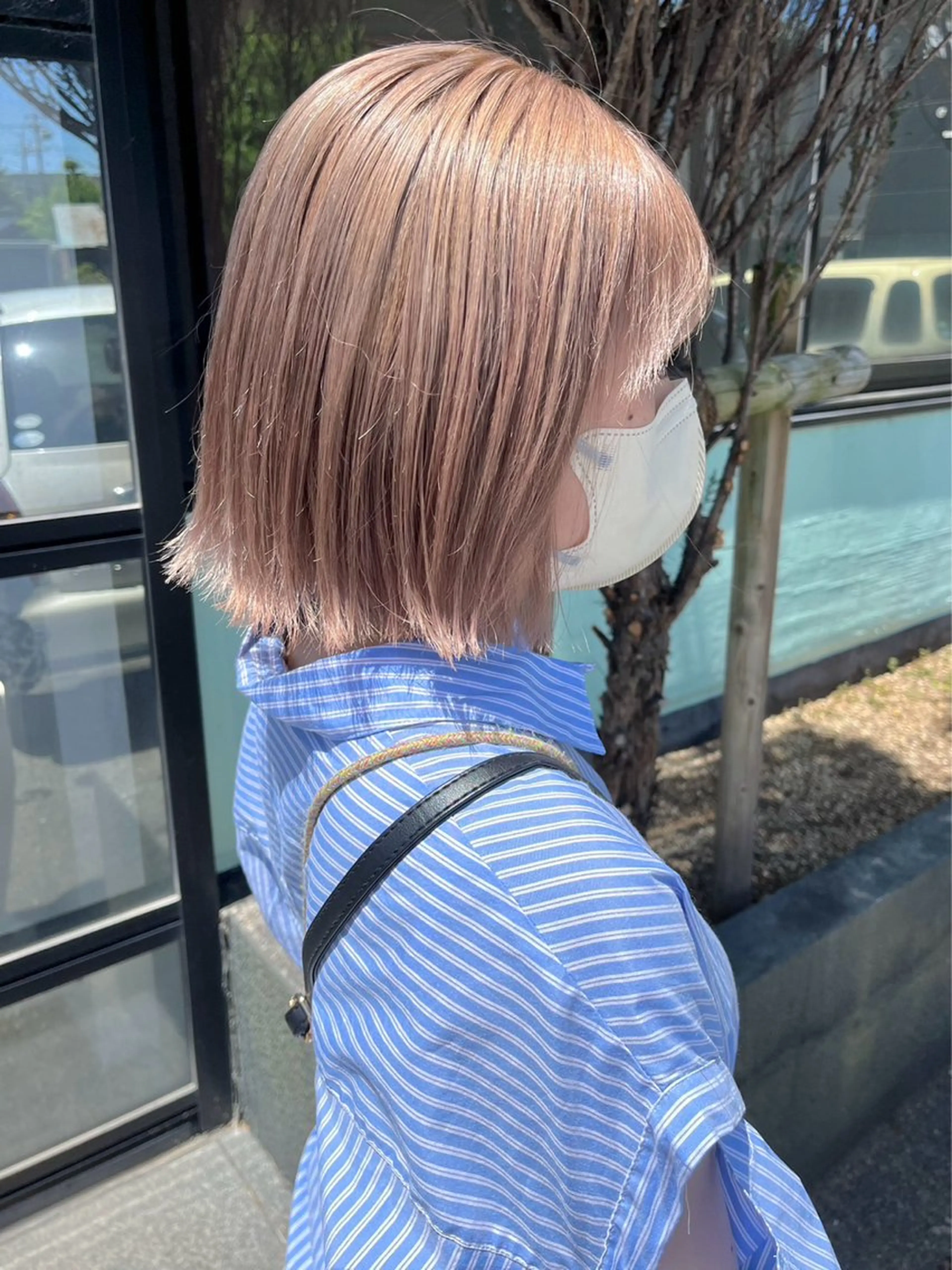 ミディアム カラー 💙ルル💙 ハイトーン/レイヤーのヘアスタイル